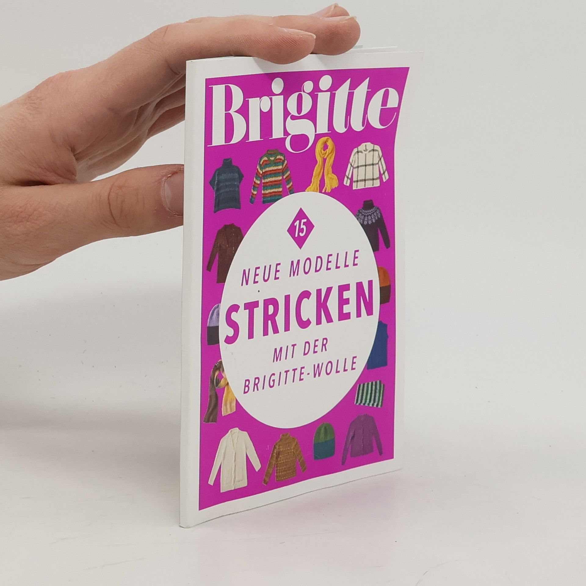 Brigitte Wolle 15 neue modelle stricken mit der Brigitte-Wolle