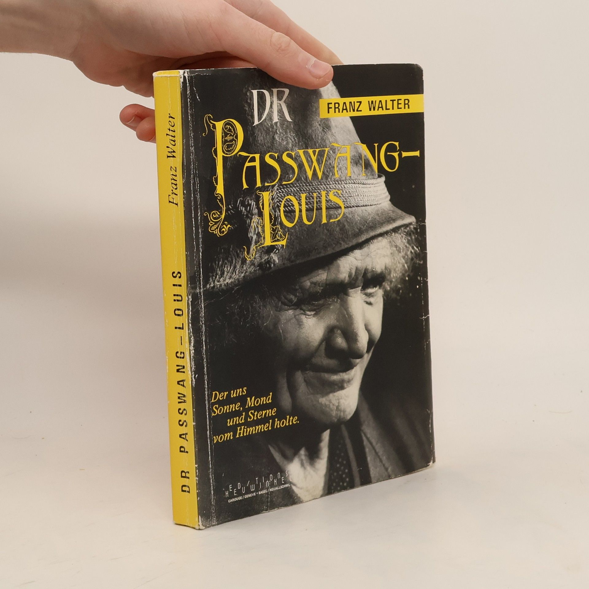 Franz Walter Dr Passwang-Louis