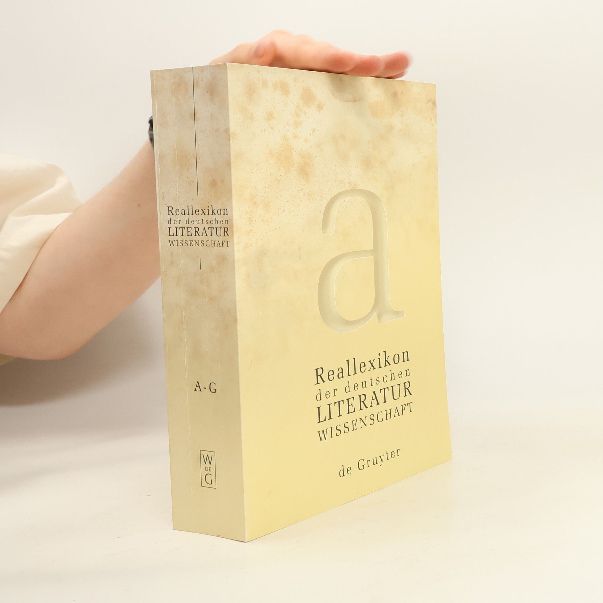 Reallexikon der deutschen Literaturwissenschaft: Band I, A-G