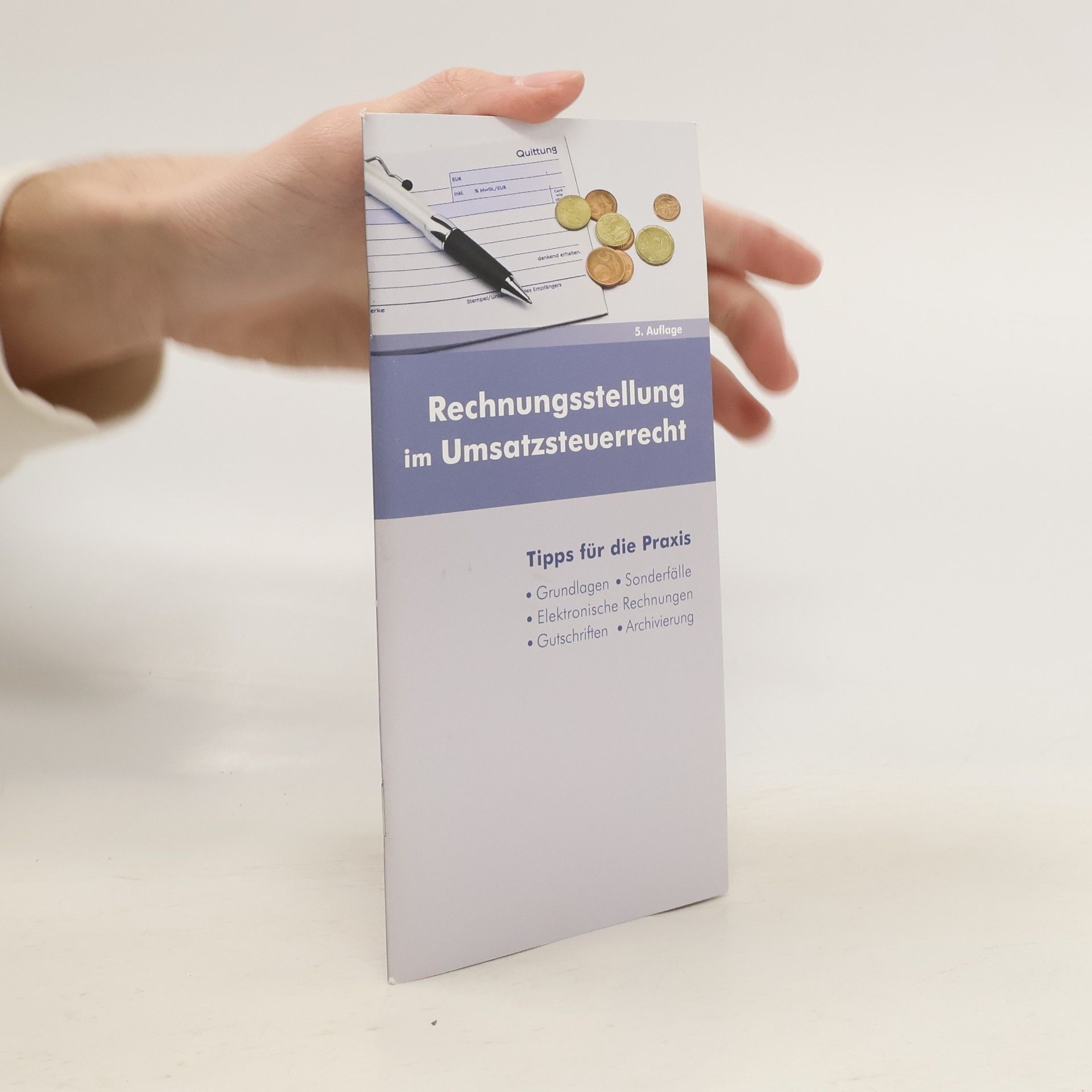 Gerald Dipplinger Rechnungsstellung im Umsatzsteuerrecht