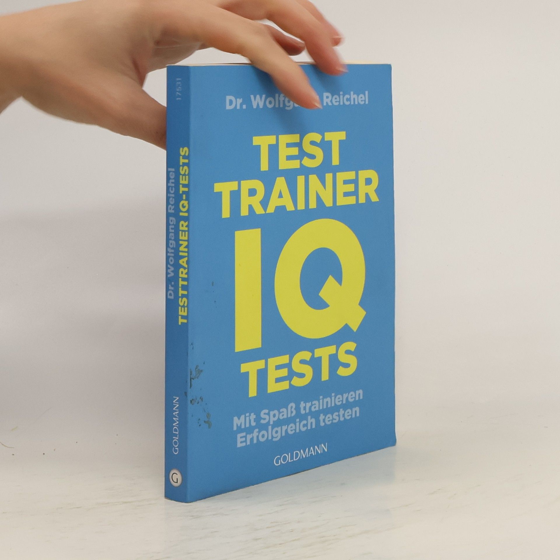 Dr. Wolfgang Reichel Testtrainer IQ-Tests