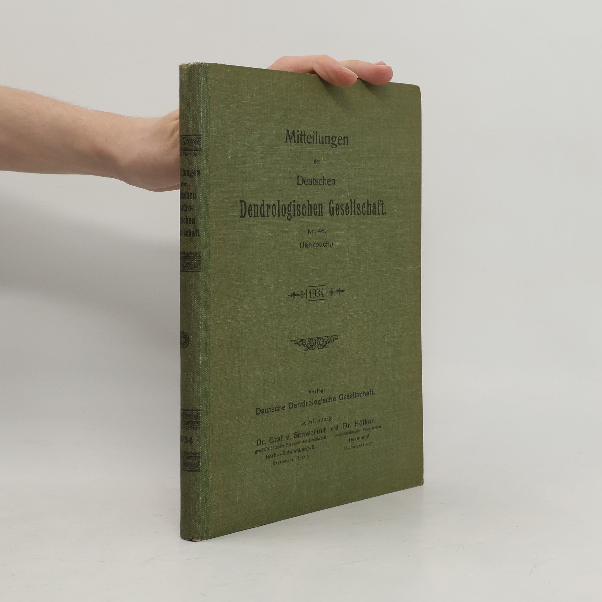 AA.VV. Mitteilungen der Deutschen Dendrologischen Gesellschaft 46