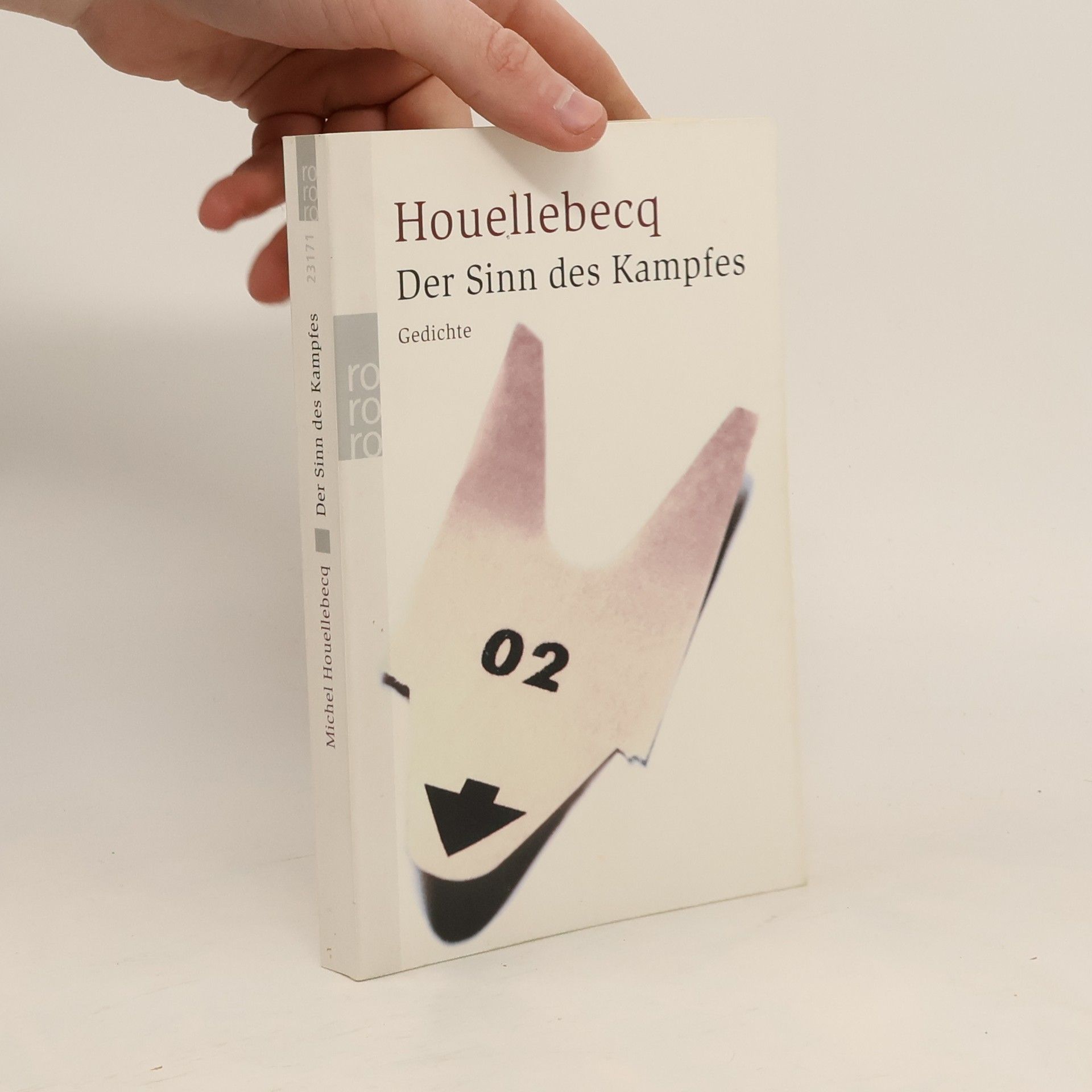 Der Sinn des Kampfes. Gedichte. Ausgezeichnet mit 'Die schönsten deutschen Bücher, Stiftung Buchkunst, Kategorie Taschenbücher', 2004 und dem Prix de Flore 1996. Französ.-Dtsch.