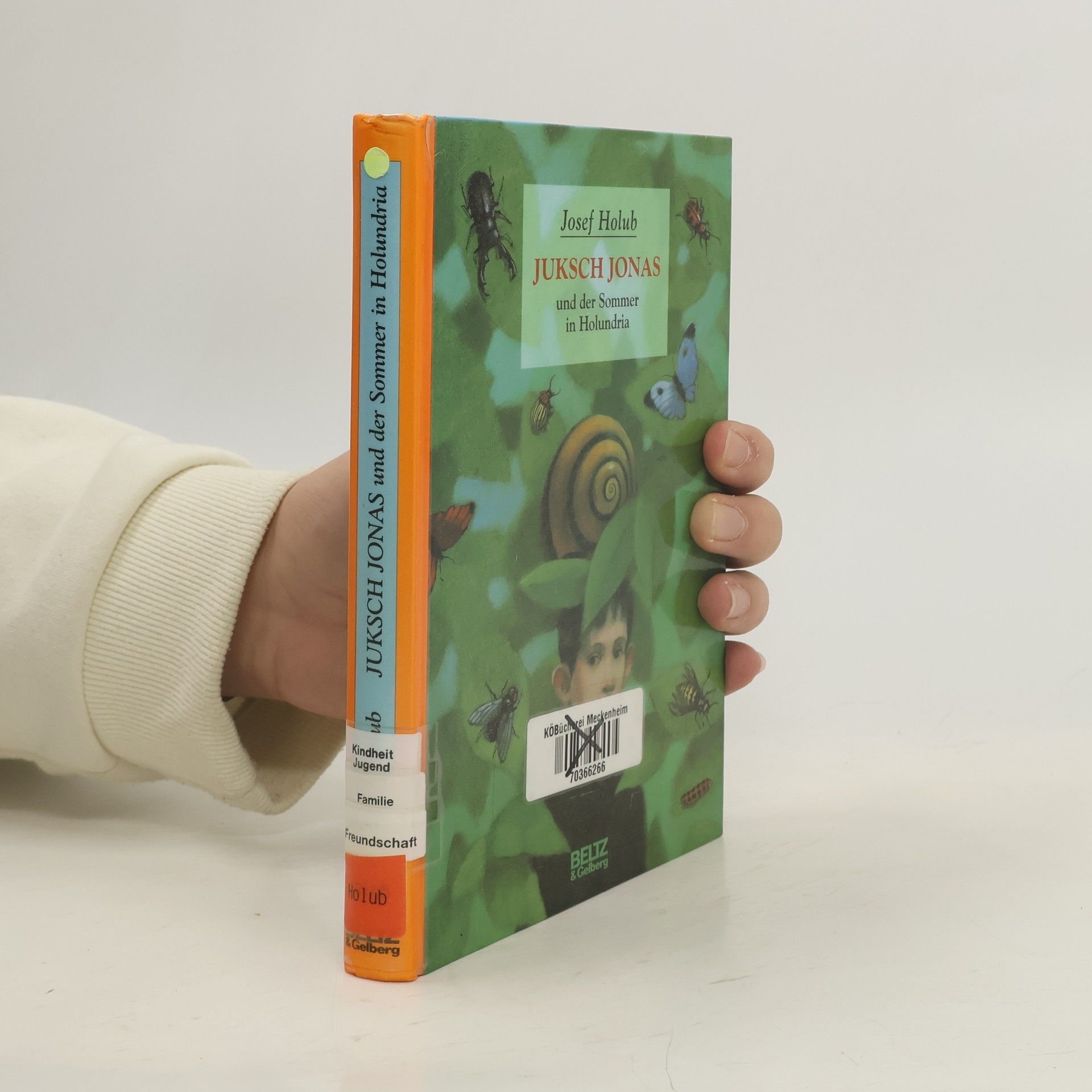 Josef Holub Juksch Jonas und der Sommer in Holundria