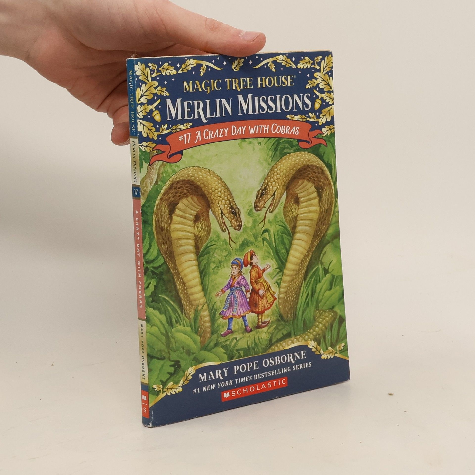 Mary Pope Osborne Magic Tree House Merlin Missions - 17: A Crazy Day With Cobras