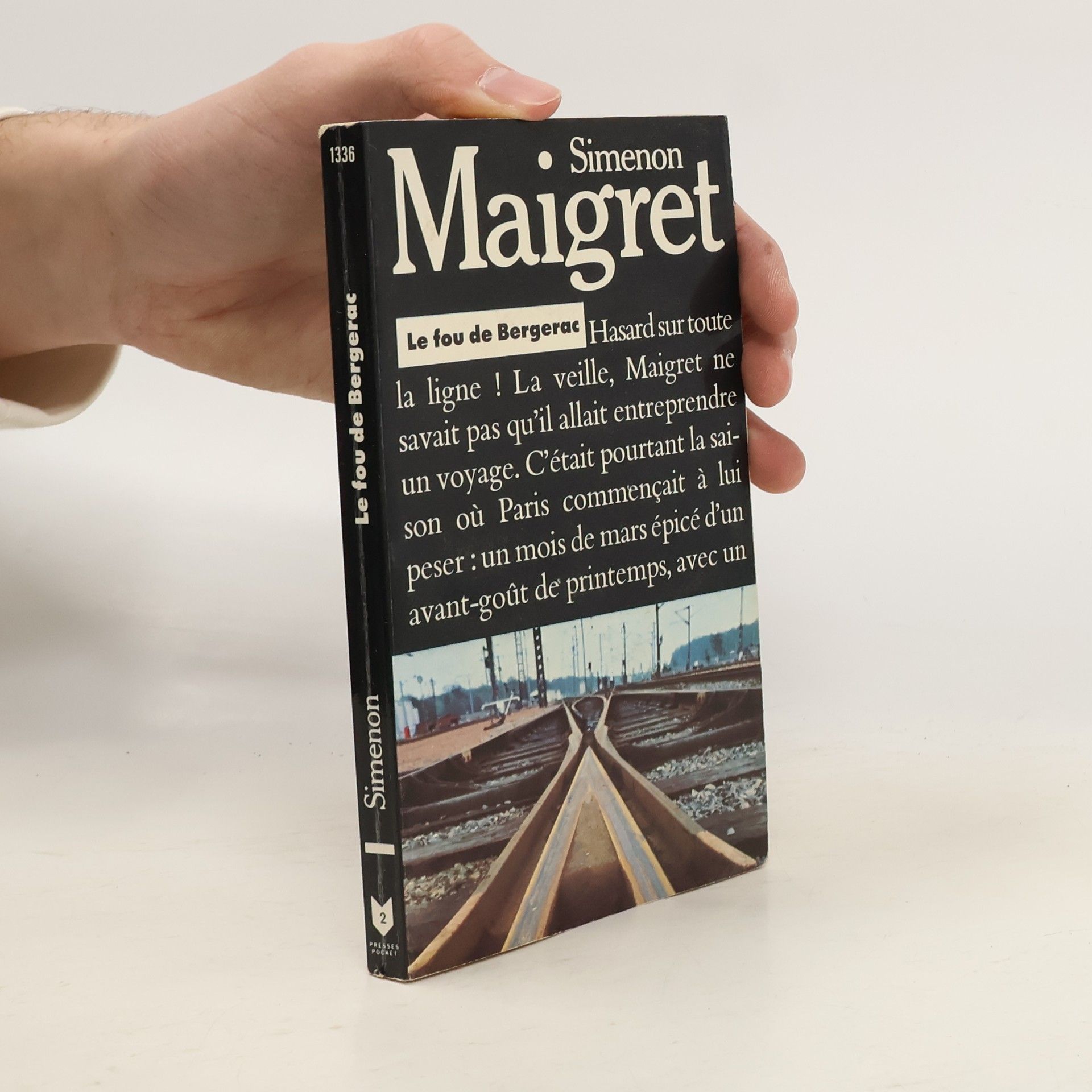 Georges Simenon Le fou de Bergerac