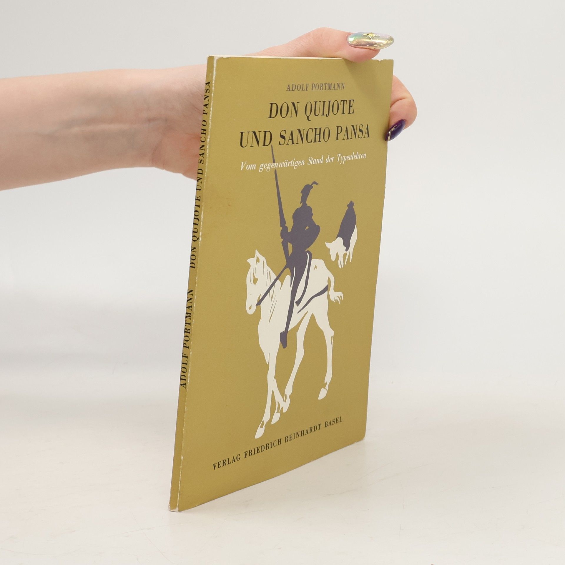 Adolf Portmann Don Quijote und Sancho Pansa