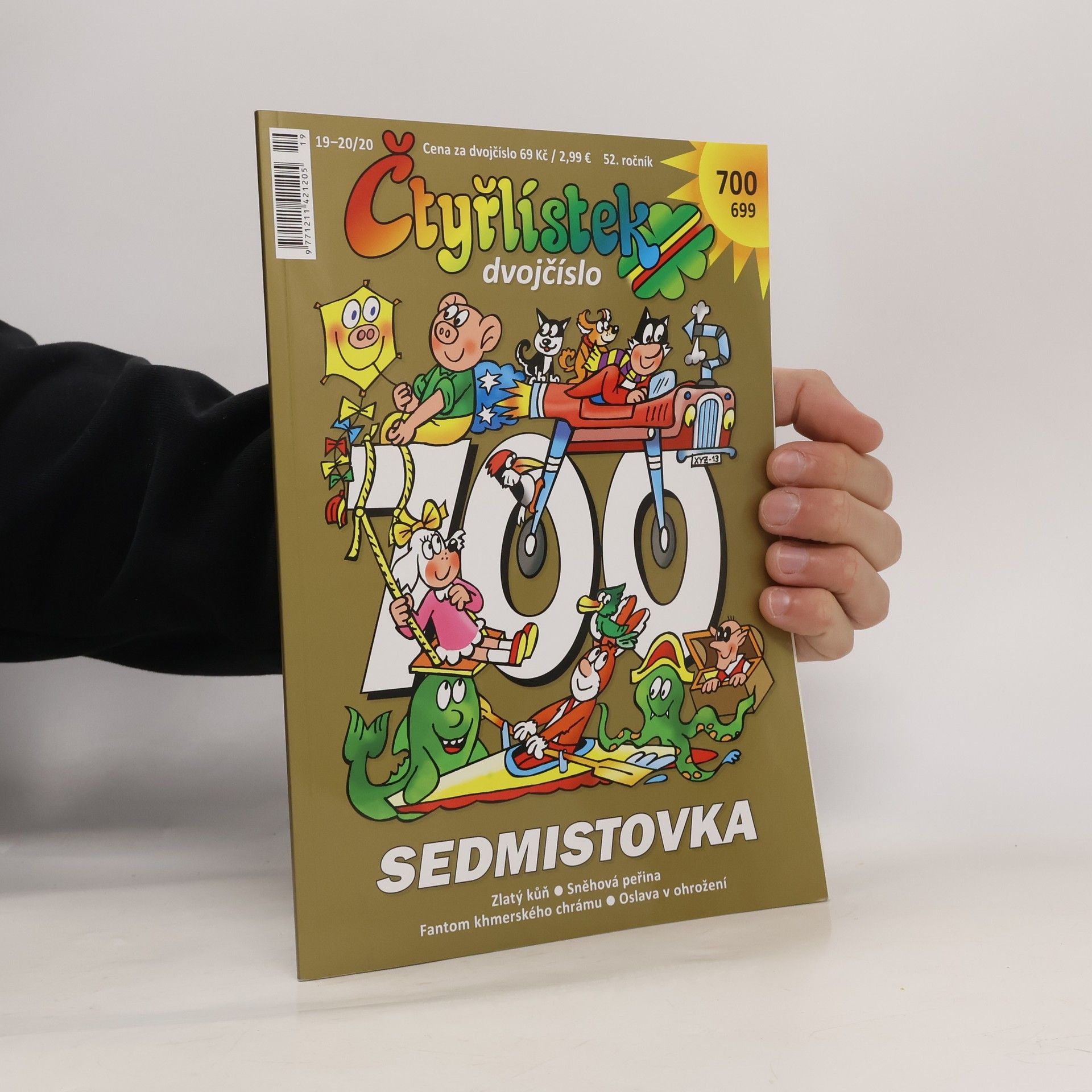 Jaroslav Němeček Čtyřlístek dvojčíslo 19-20/2020