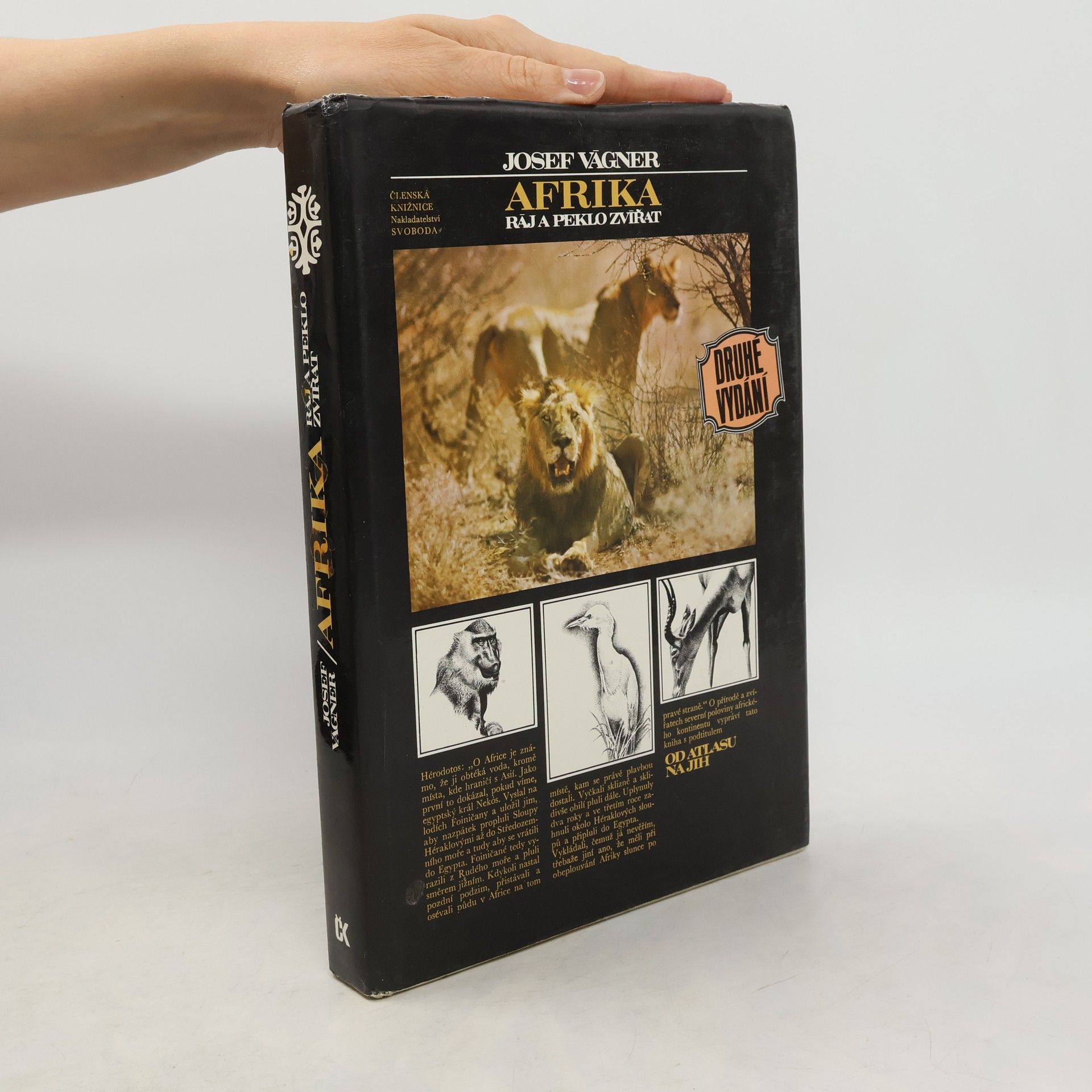 Josef Vágner Afrika. Ráj a peklo zvířat