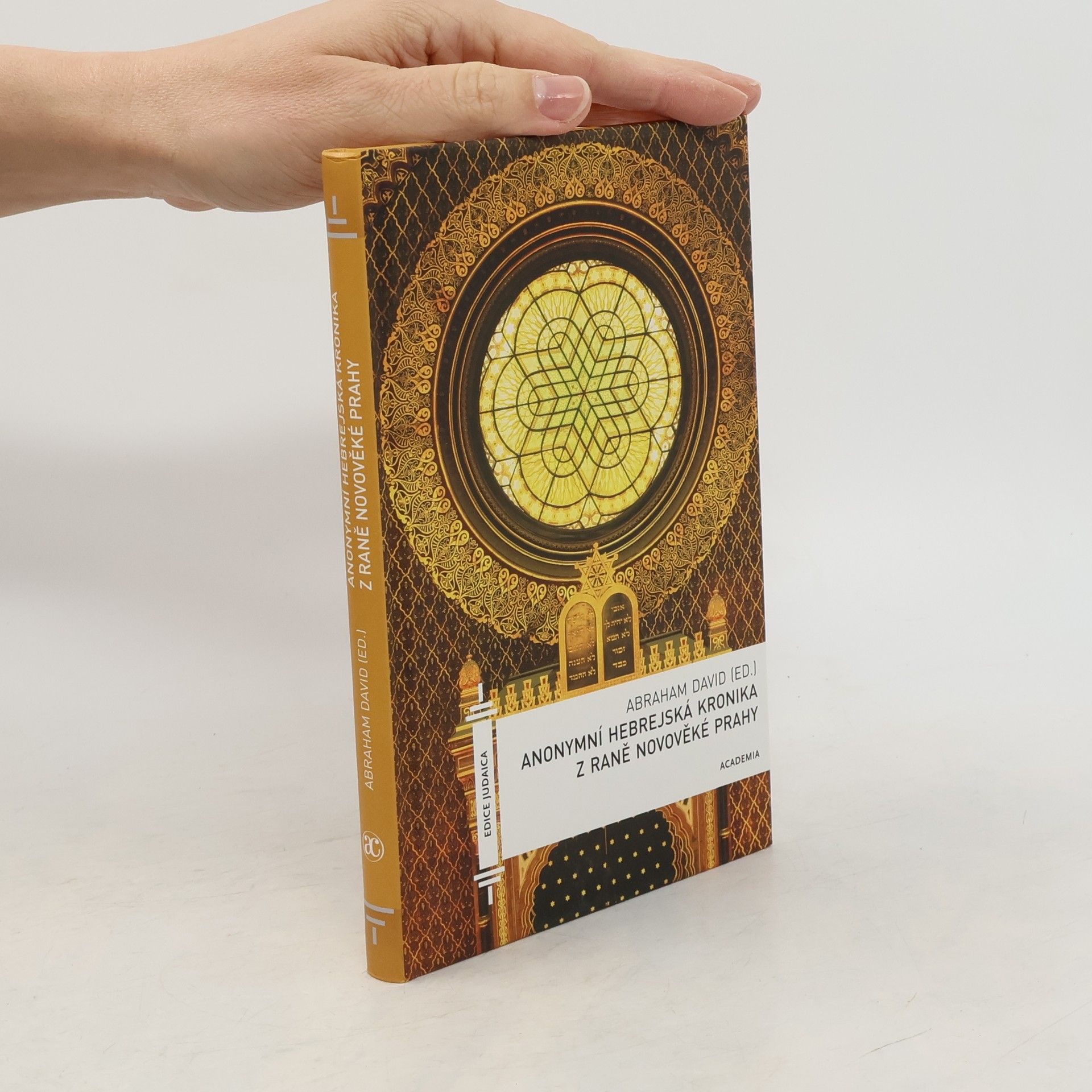 David Avraham Anonymní hebrejská kronika z raně novověké Praze