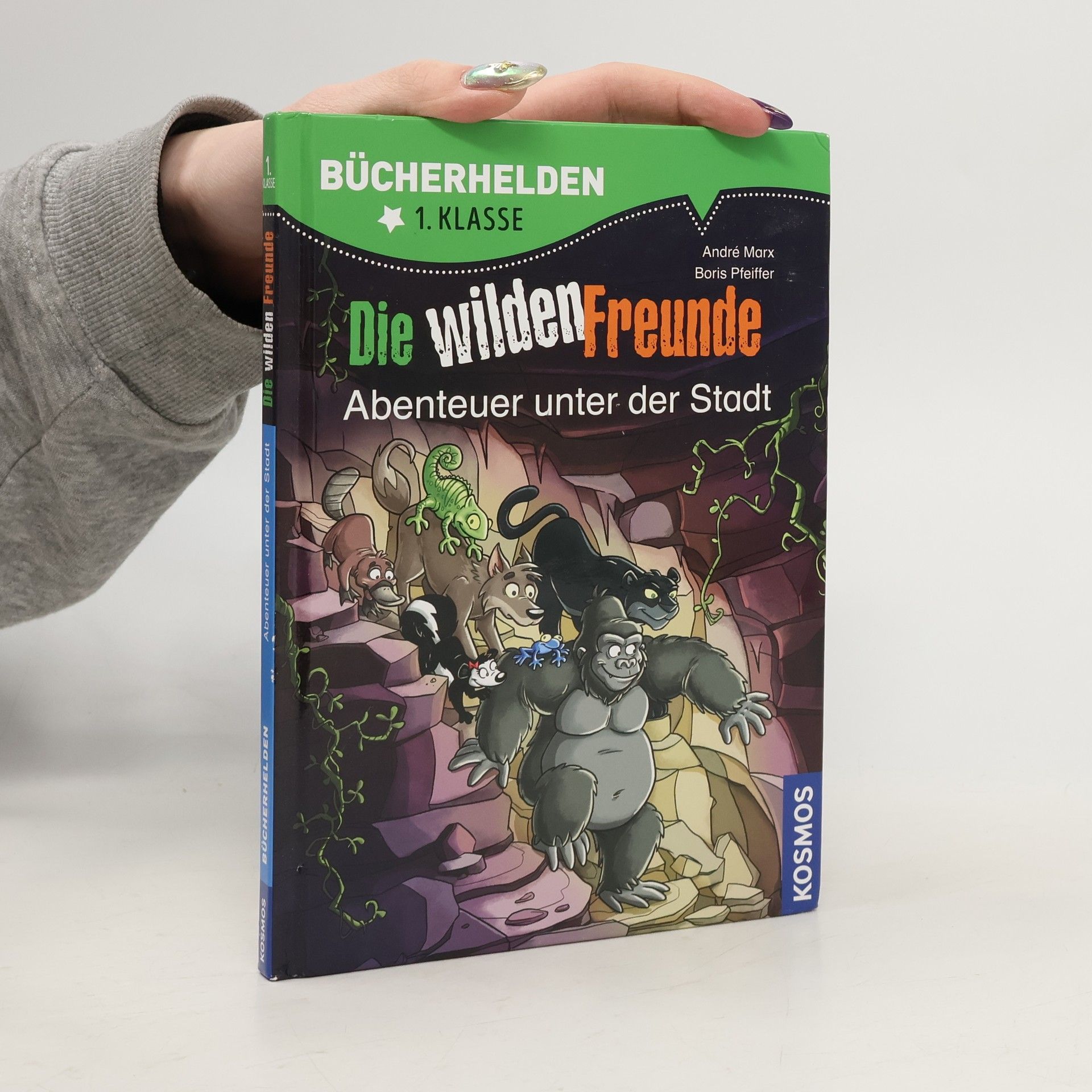 André Marx Die wilden Freunde - Abenteuer unter der Stadt