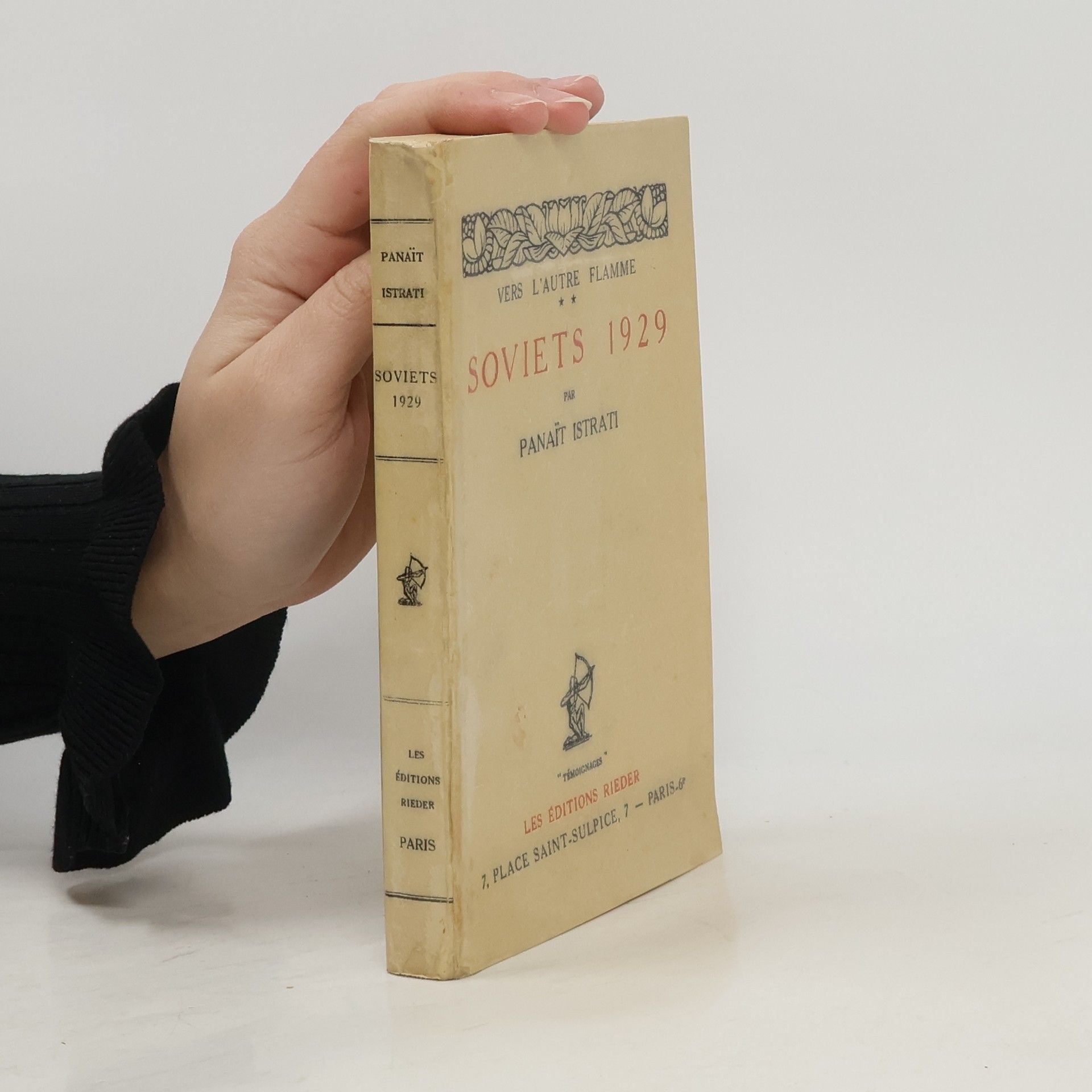 Vers l'autre flamme il Soviets 1929