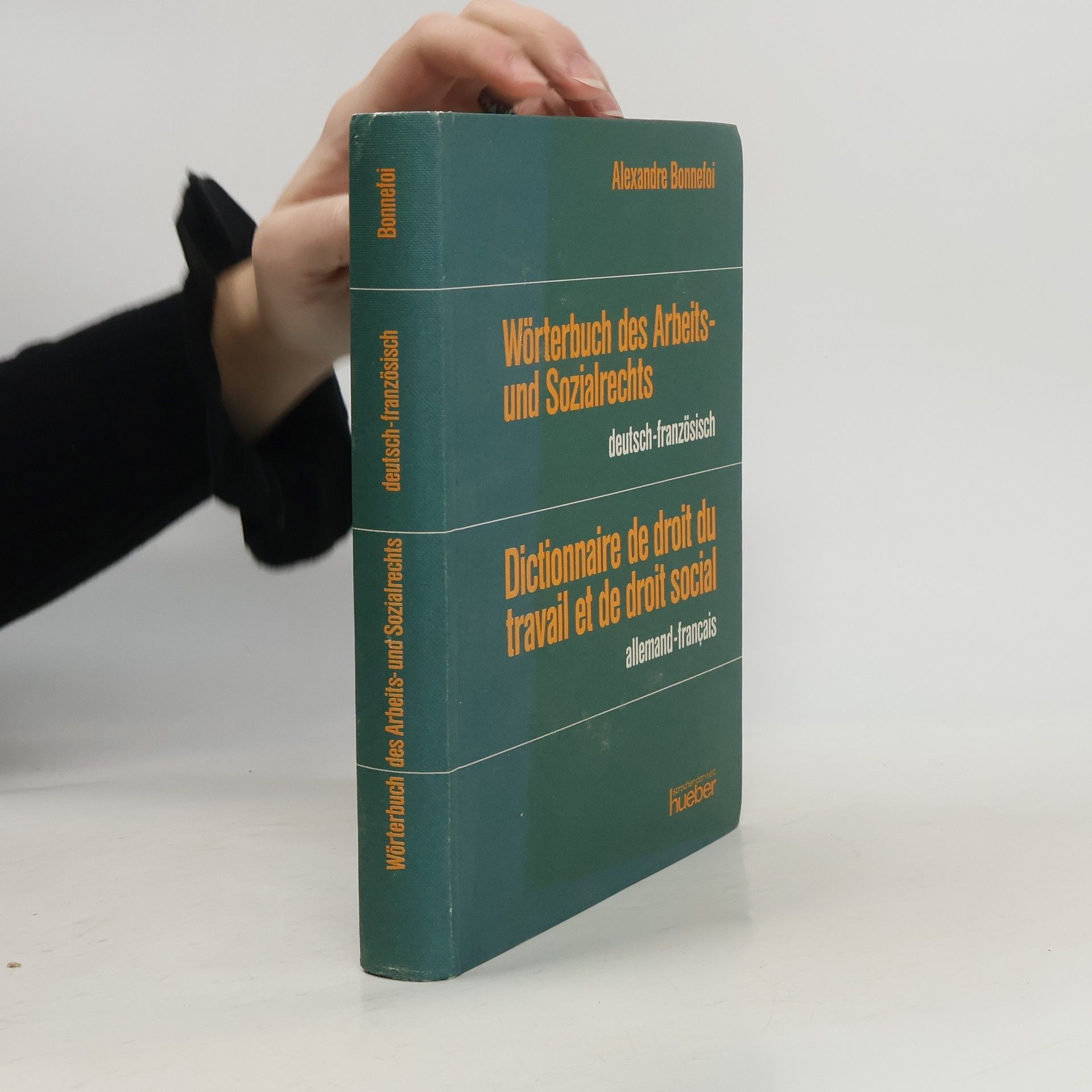 Alexandre Bonnefoi Wörterbuch des Arbeits- und Sozialrechts