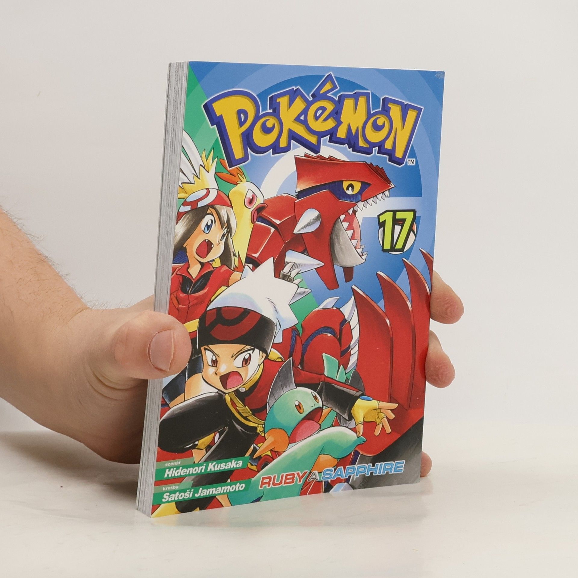 Hidenori Kusaka Pokémon : Ruby a Sapphire. 17