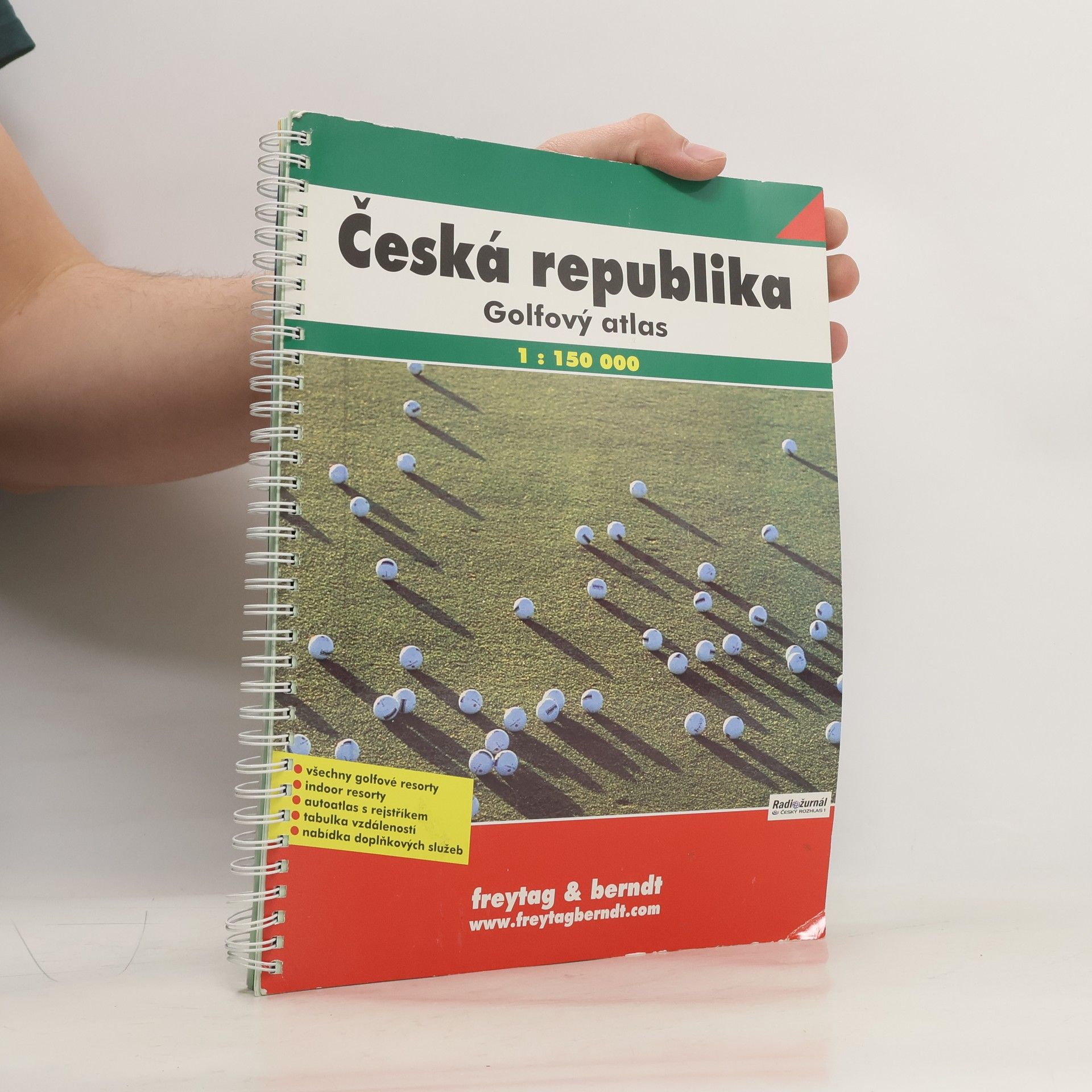 Kolektív autorov Česká republika Golfový atlas