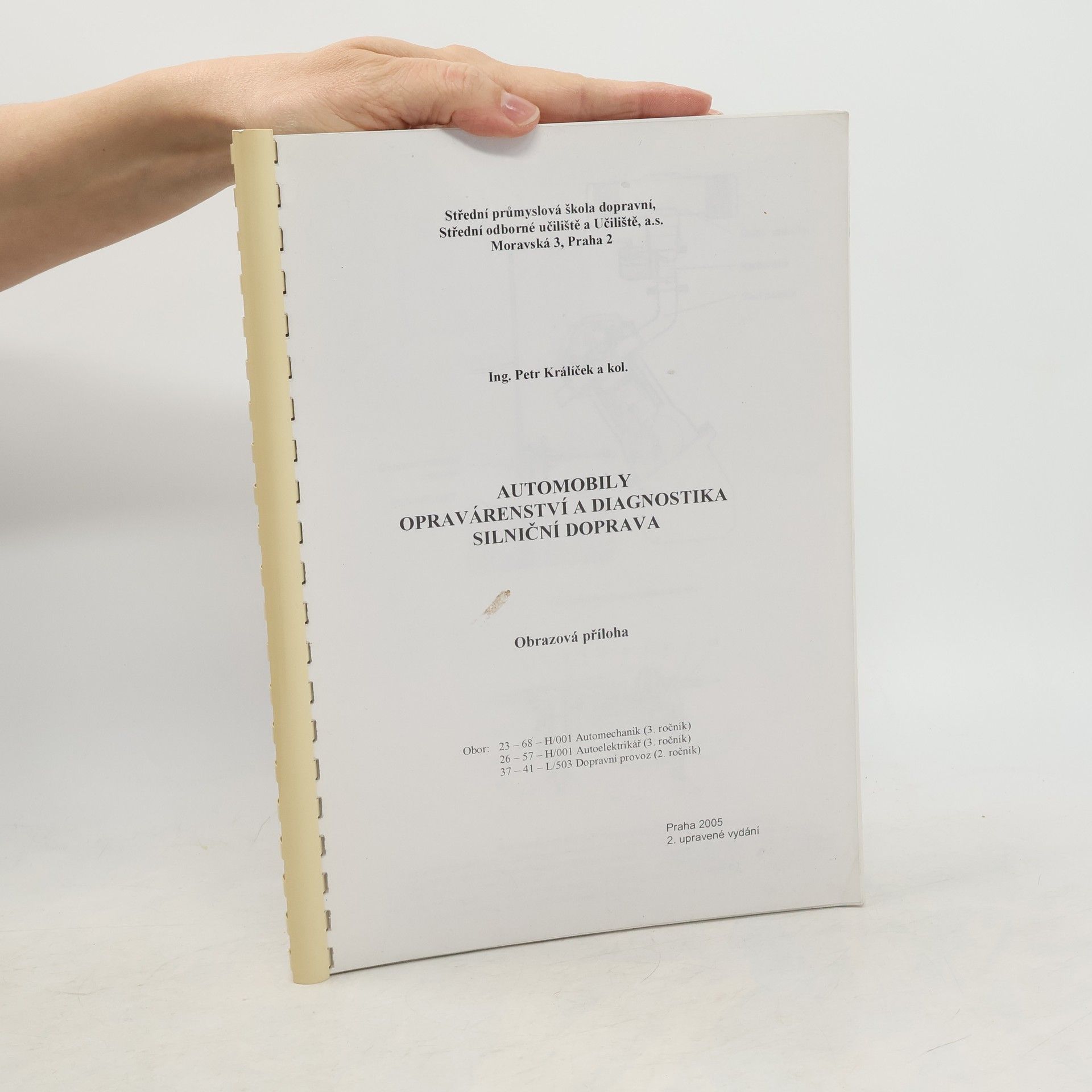 Automobily. Opravárenství a diagnostika. Silniční doprava