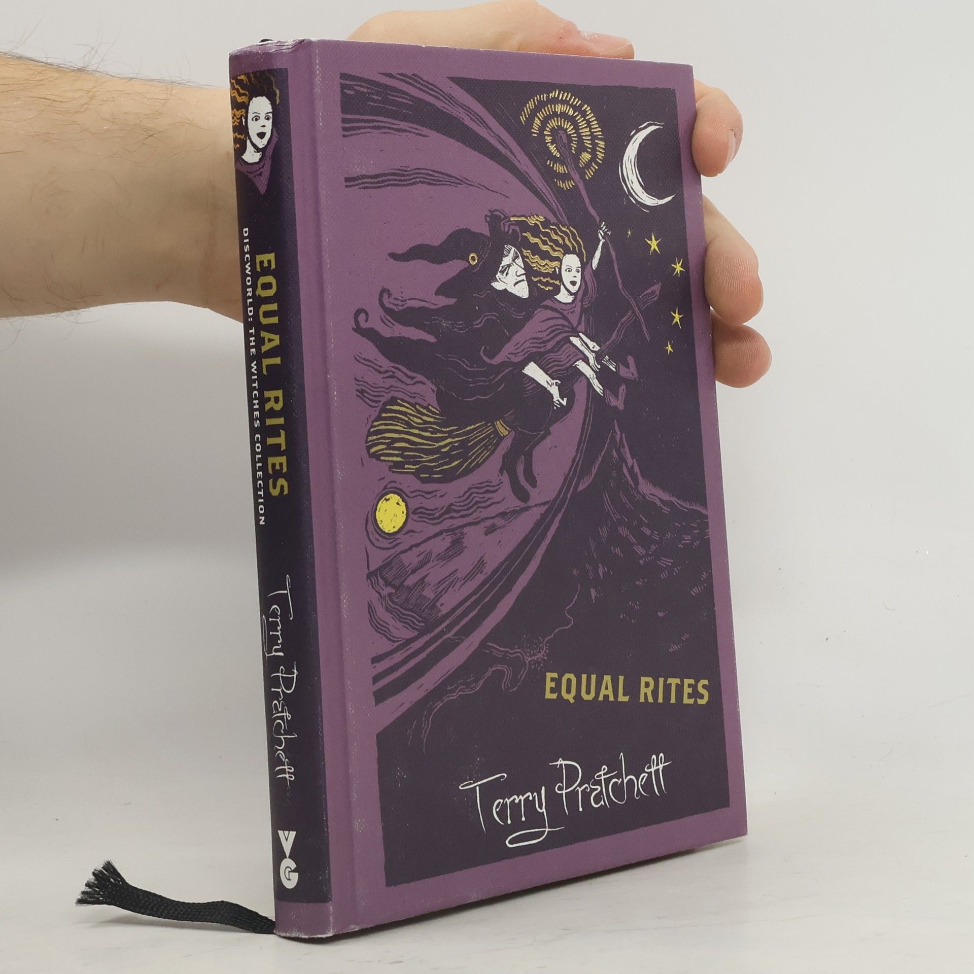 Terry Pratchett Equal Rites. Das Erbe des Zauberers, englische Ausgabe