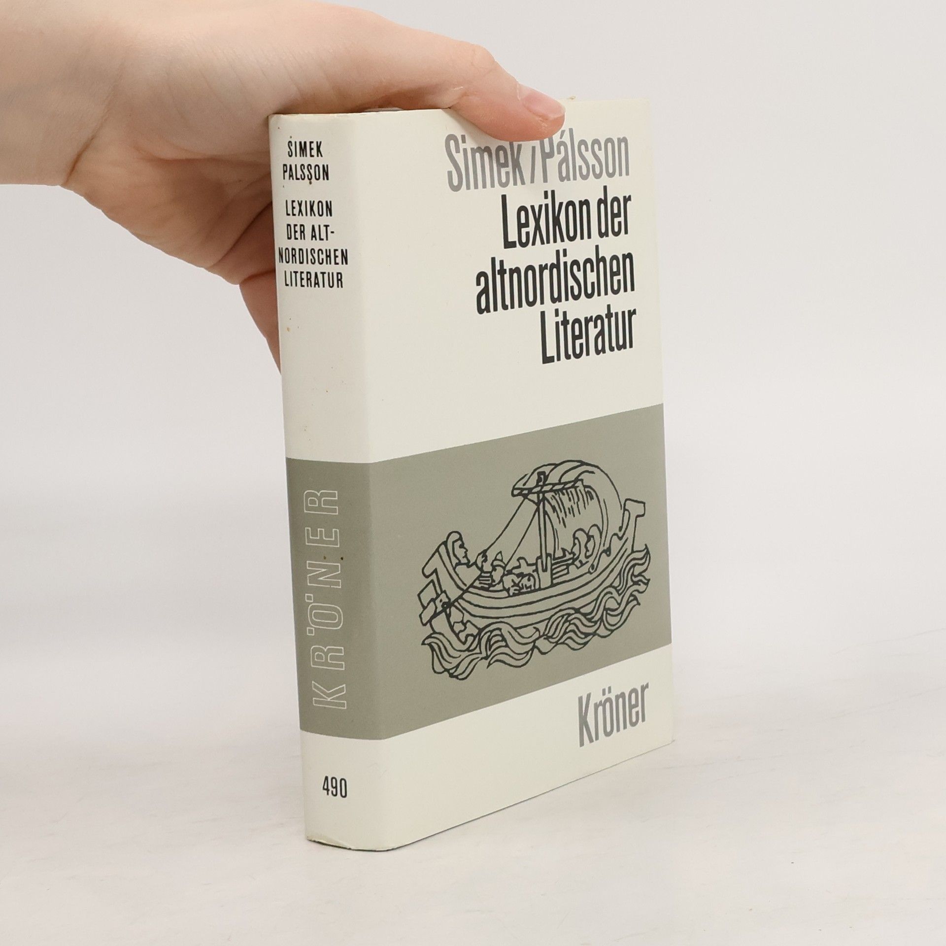 Rudolf Simek Lexikon der altnordischen Literatur