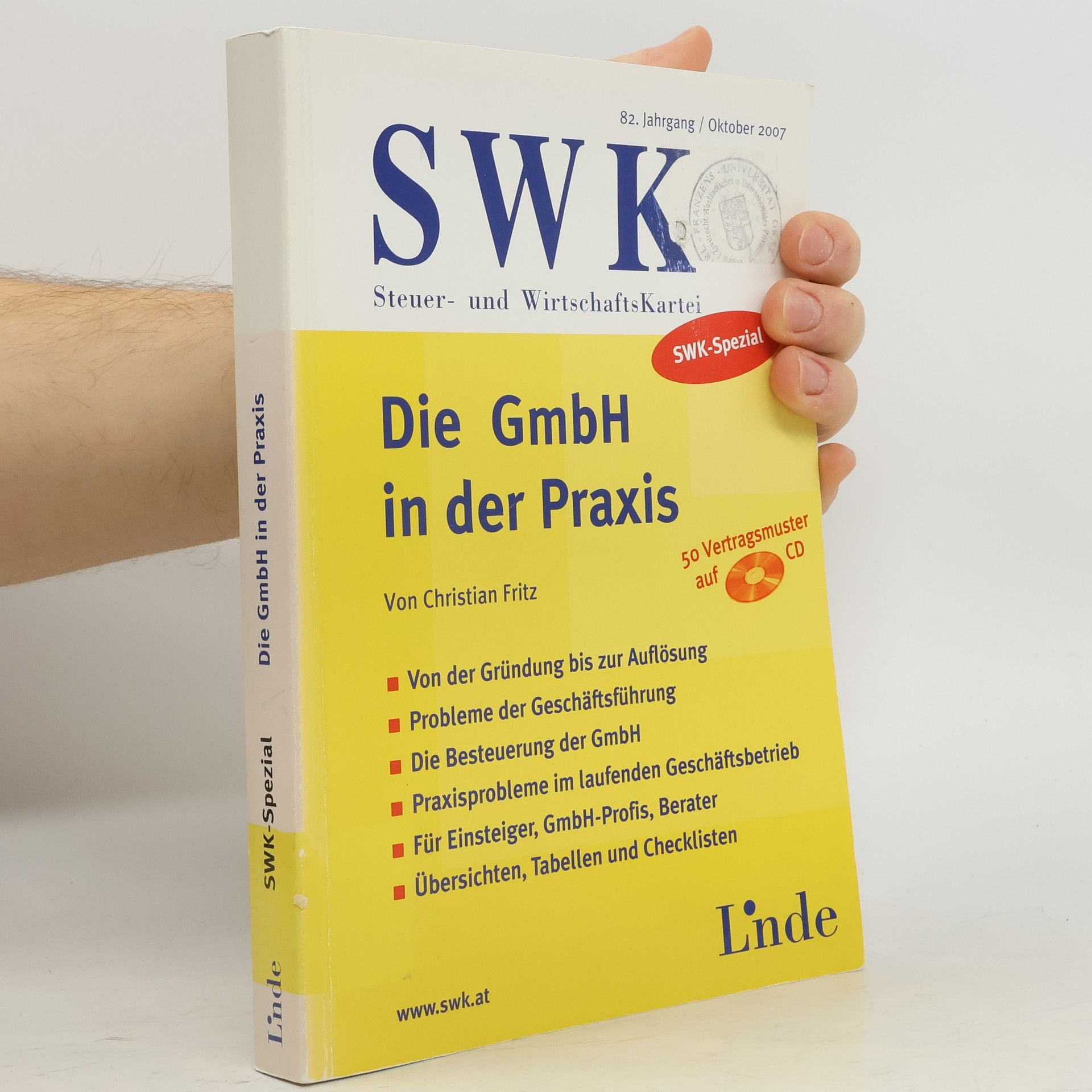 Christian Fritz Die GmbH in der Praxis