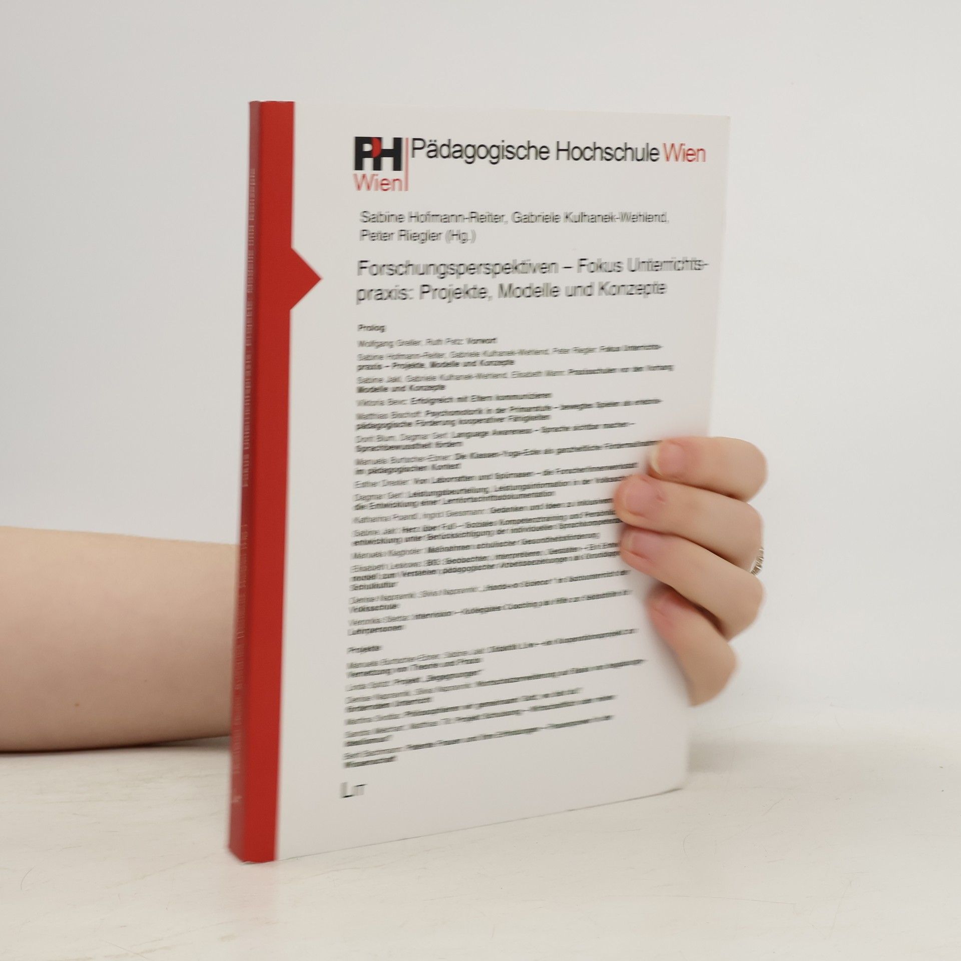 Sabine Hofmann-Reiter Forschungsperspektiven - Fokus Unterrichtspraxis