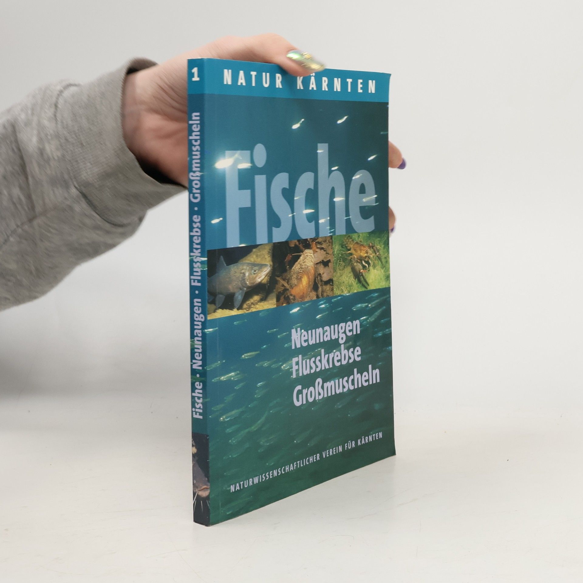 Fische. Neunaugen, Flusskrebse, Grossmuscheln