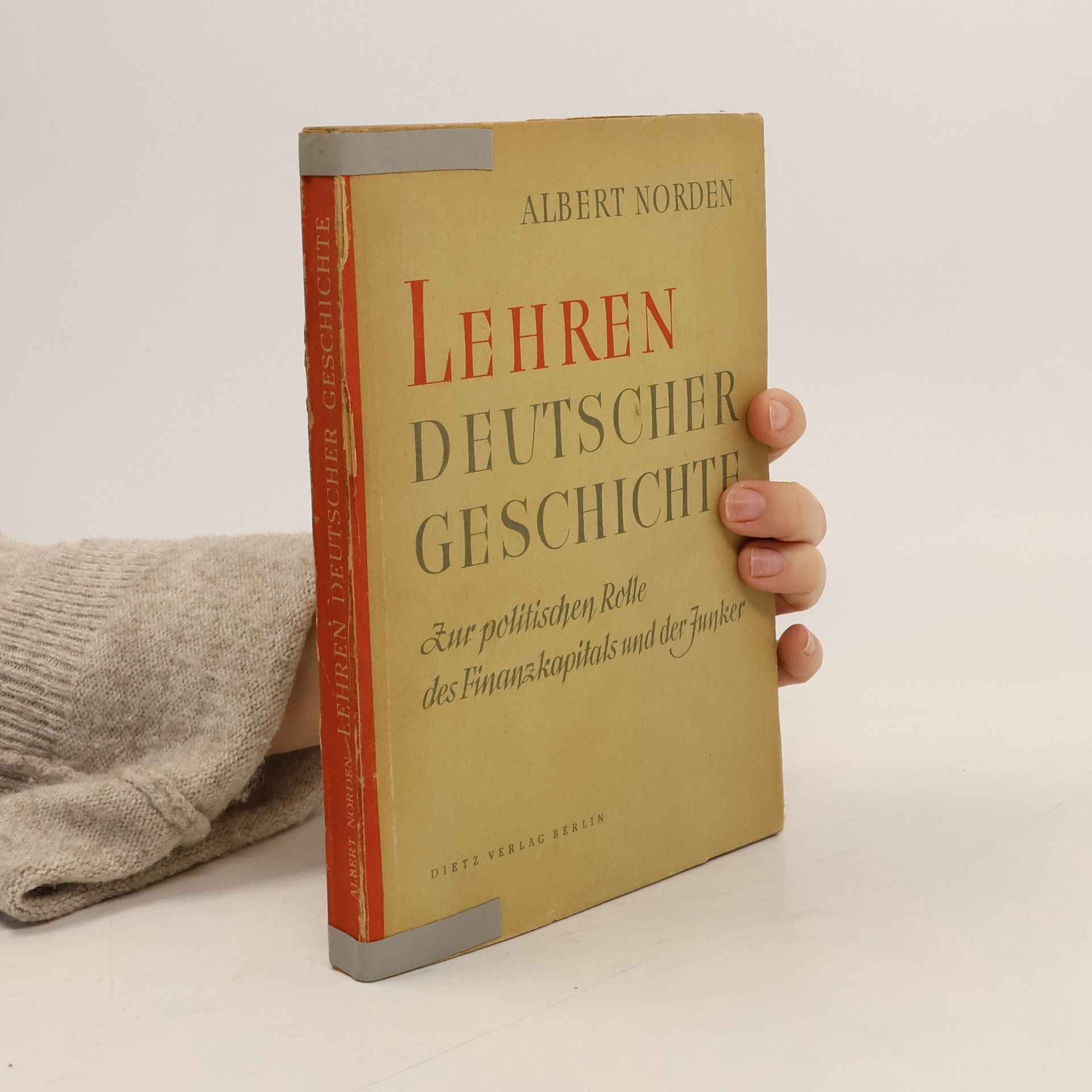 Norden Albert Lehren deutscher Geschichte