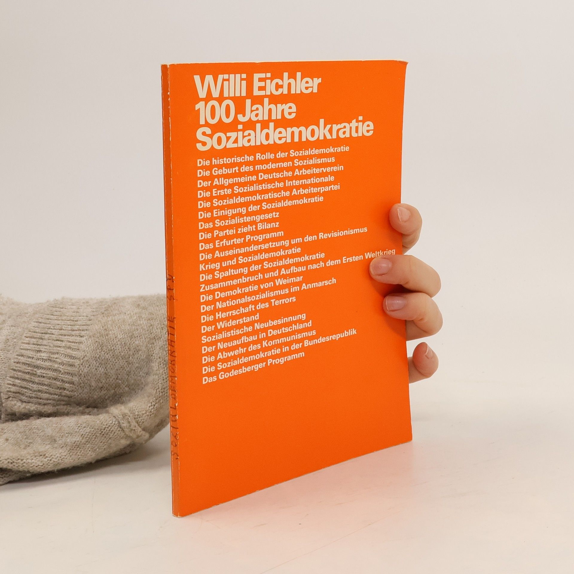 Collectif d'auteurs Willi Eichler 100 Jahre Sozialdemokratie