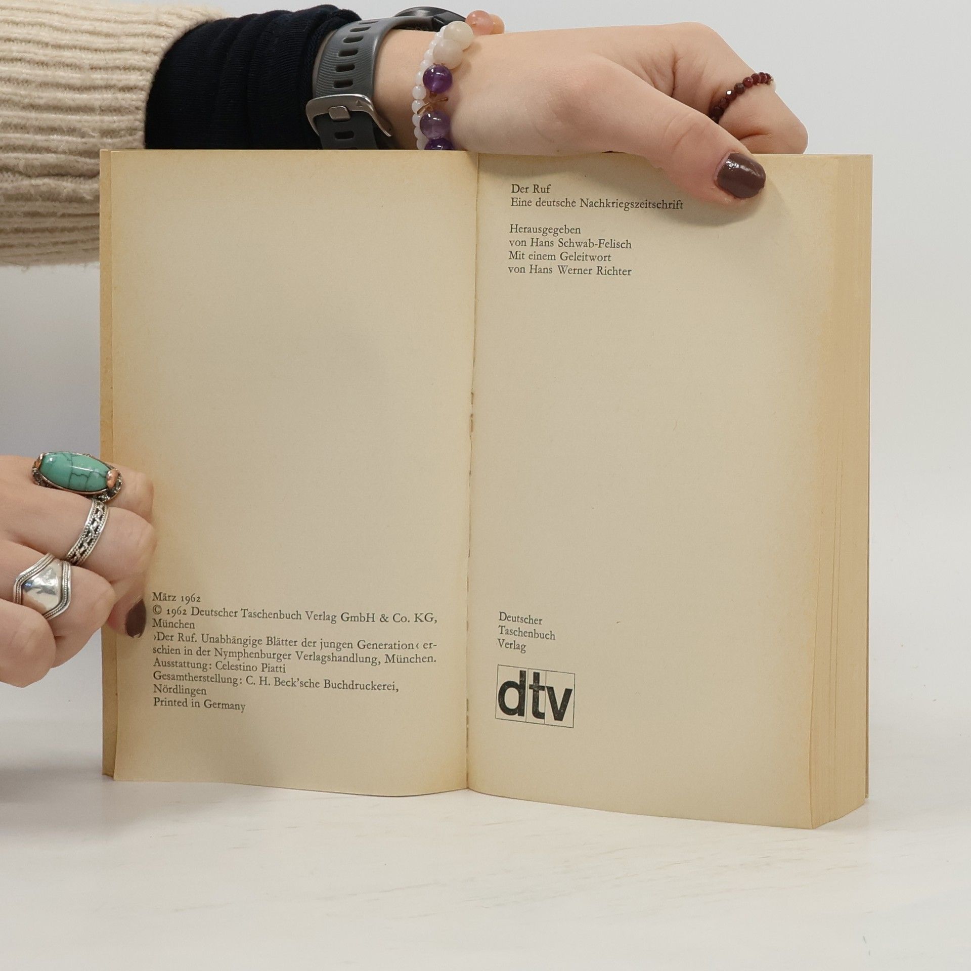 Various authors Der Ruf. Eine deutsche Nachkriegs zeitschrift