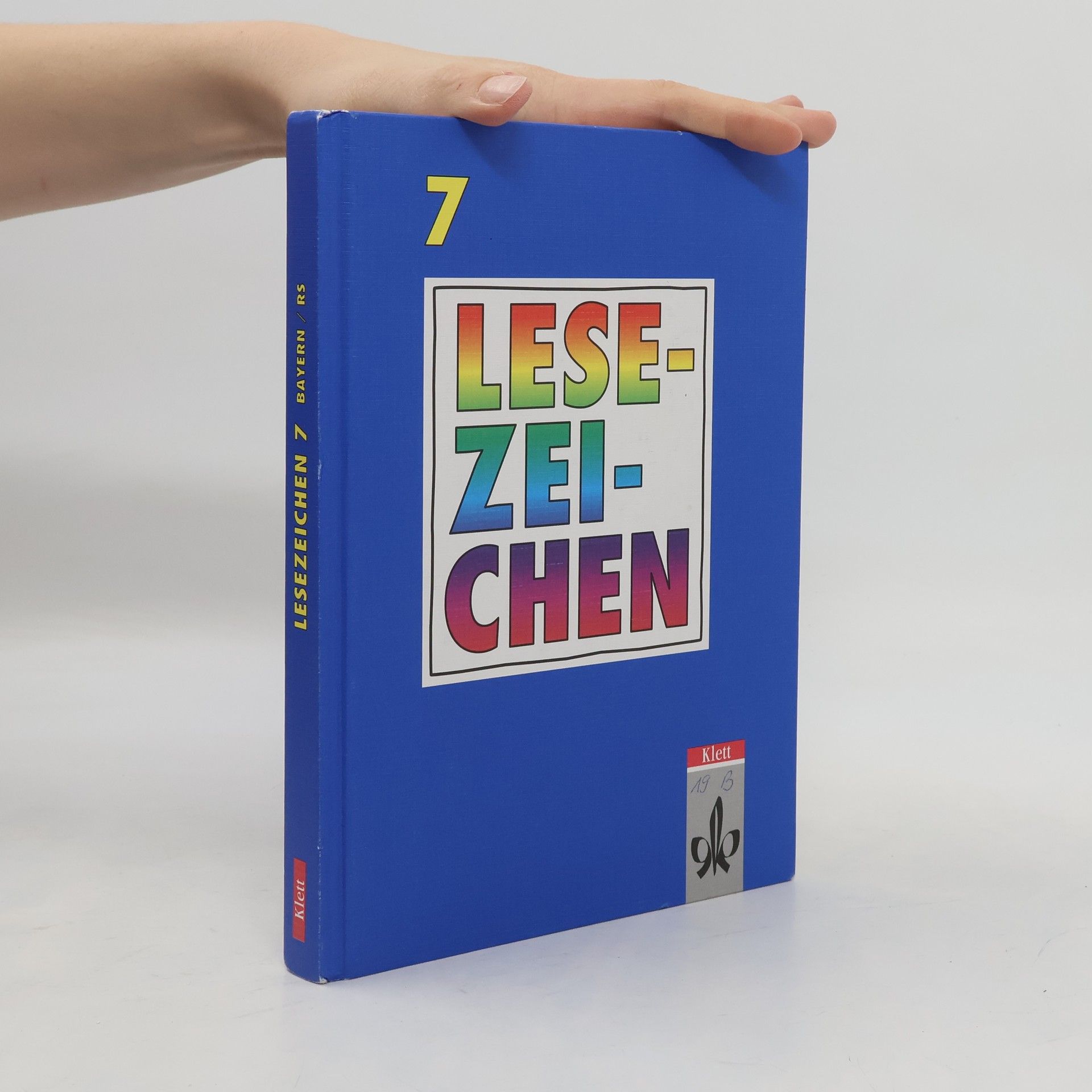 Lesezeichen Lesebuch. Realschule. 7. Schuljahr. Bayern.