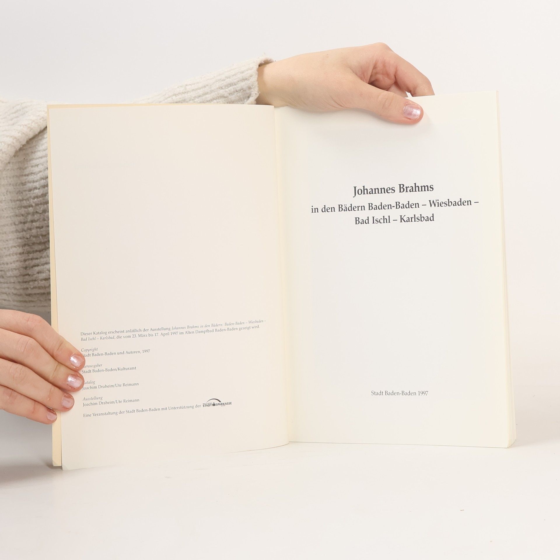 Autorenkollektiv Johannes Brahms in den Bädern Baden-Baden - Wiesbaden -Bad Ischl - Karlsbad