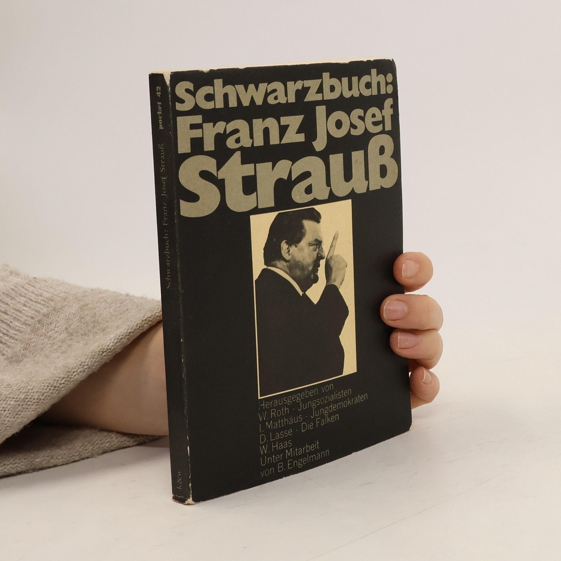 Wolfgang Roth Schwarzbuch. Franz Josef Strauß