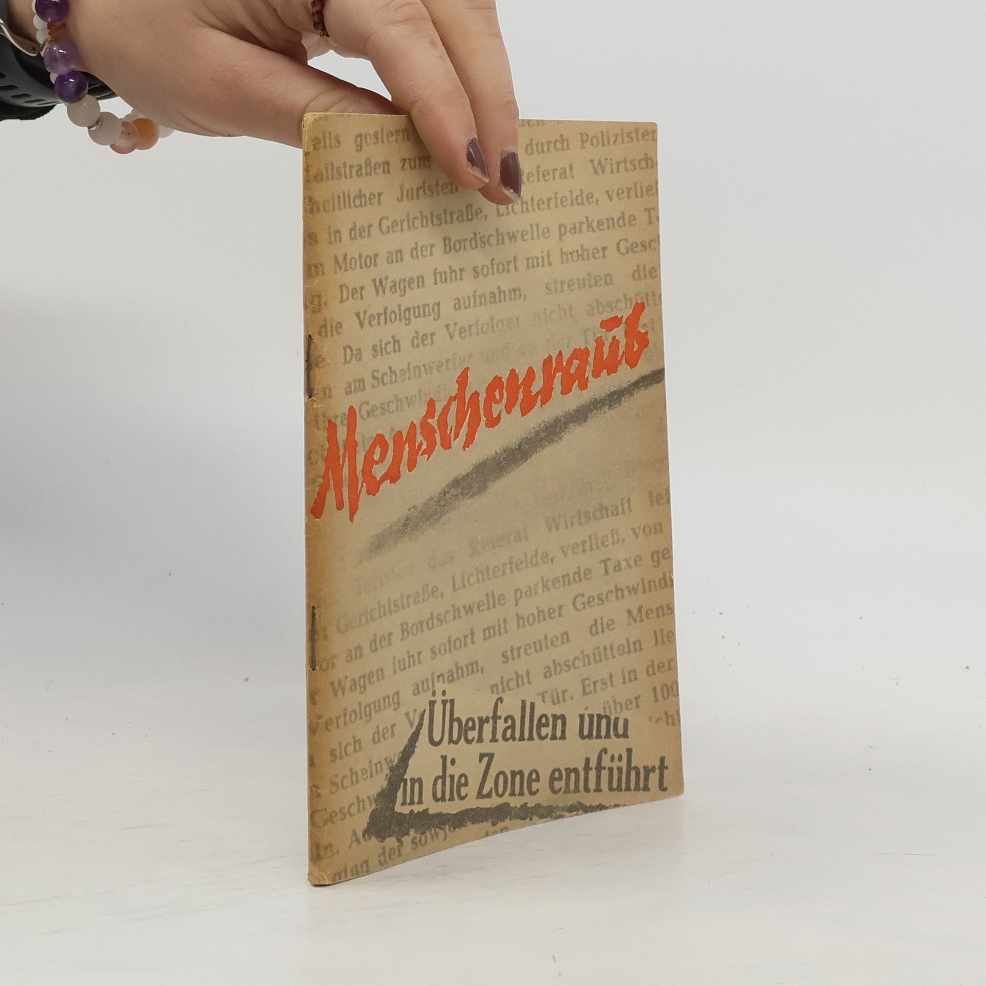 Autorenkollektiv Menschenraub