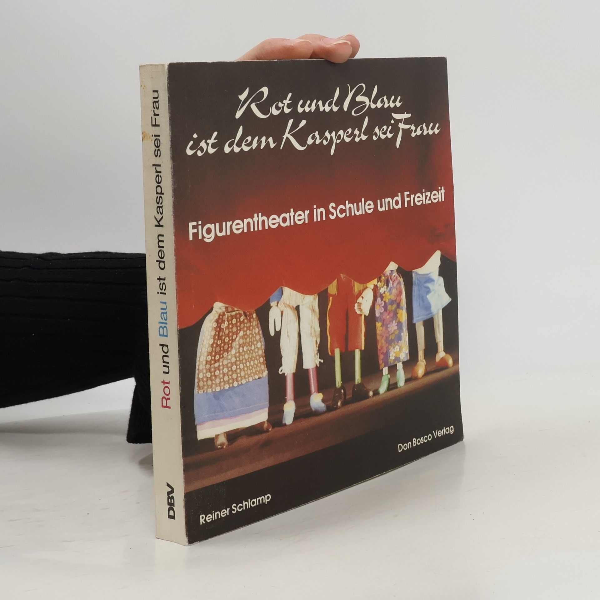 Rot und blau ist dem Kasperl sei Frau