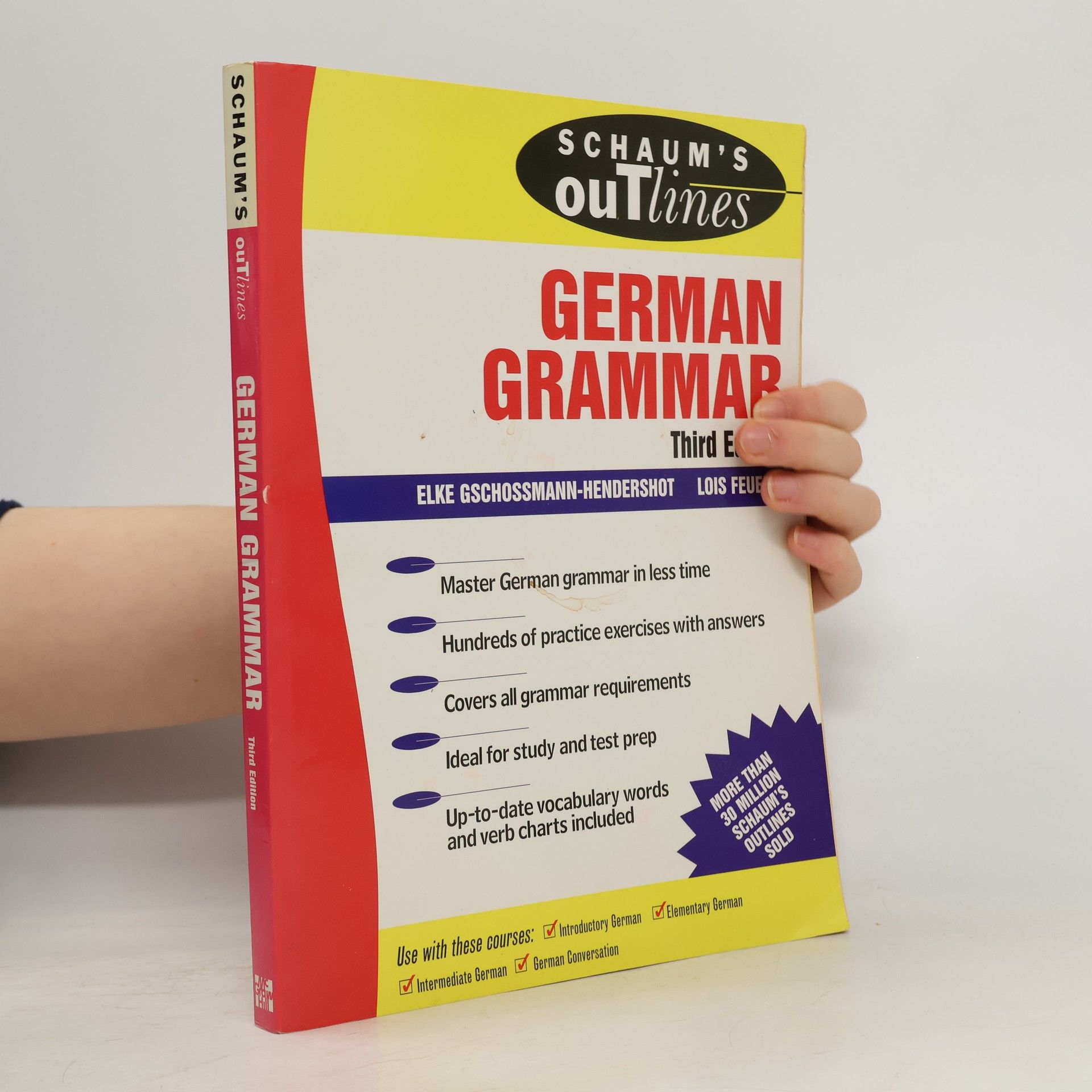 Kolektív autorov Schaum's Outline of German Grammar