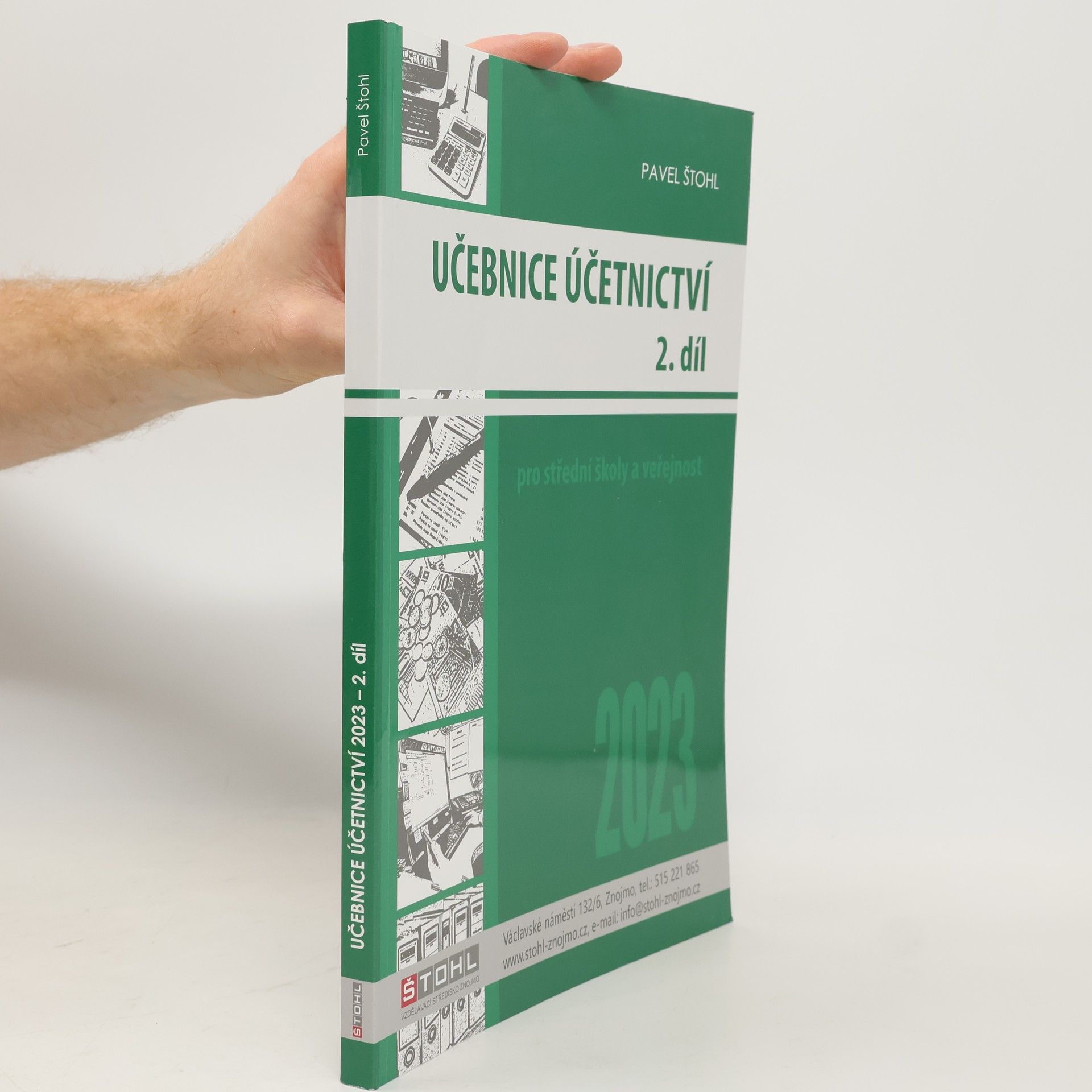 Pavel Štohl Učebnice Účetnictví II. díl 2023