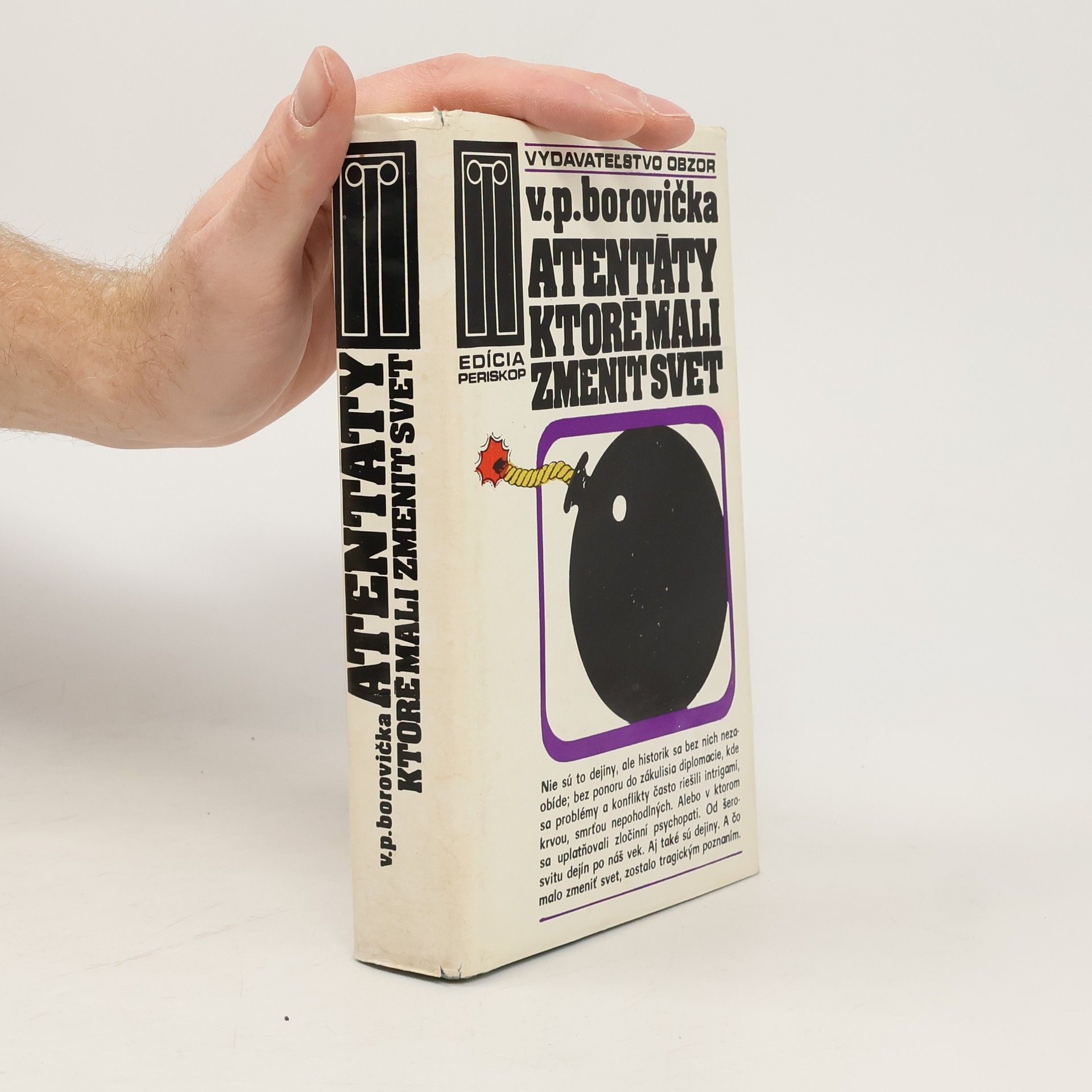 Václav Pavel Borovička Atentáty ktoré mali zmeniť svet