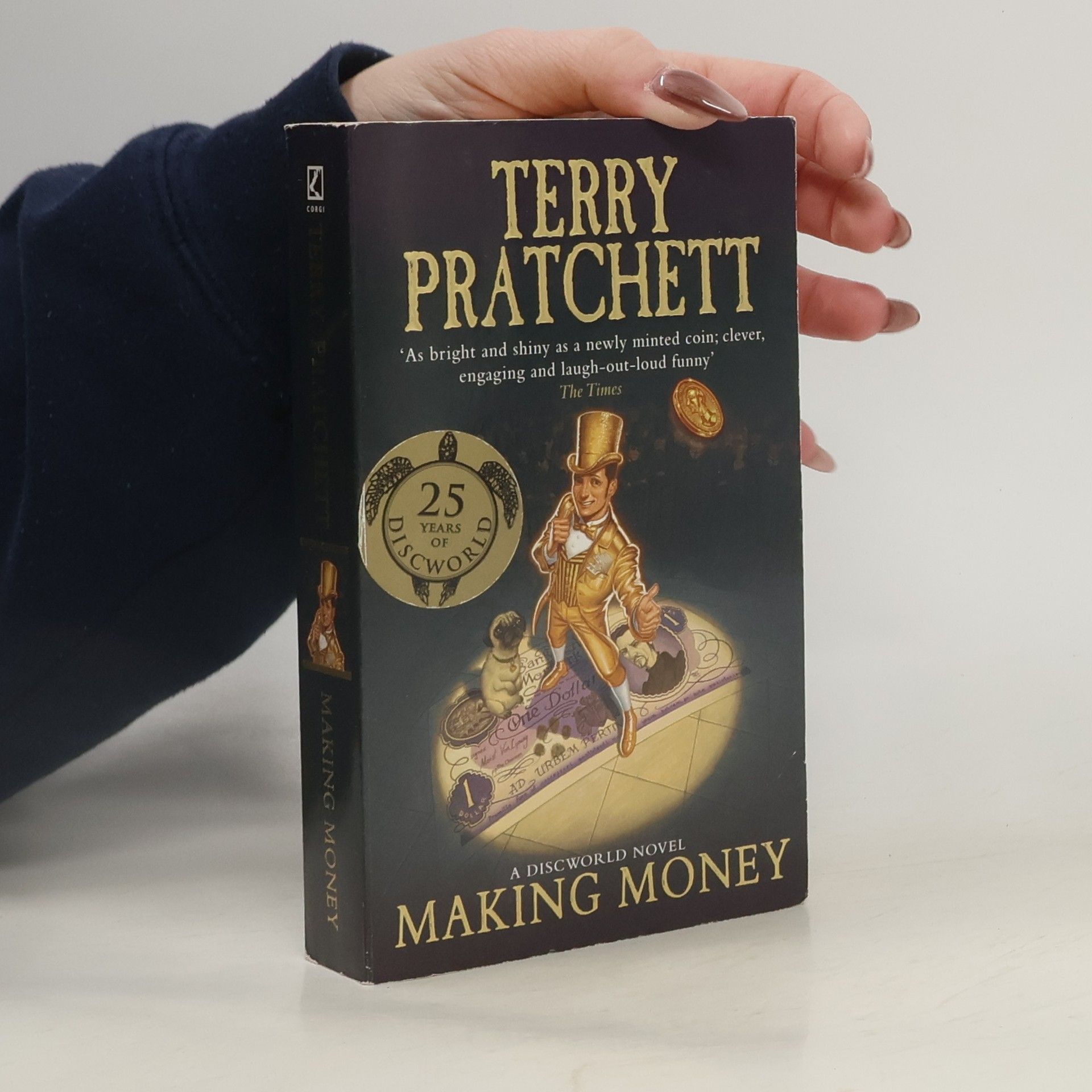 Terry Pratchett Making money