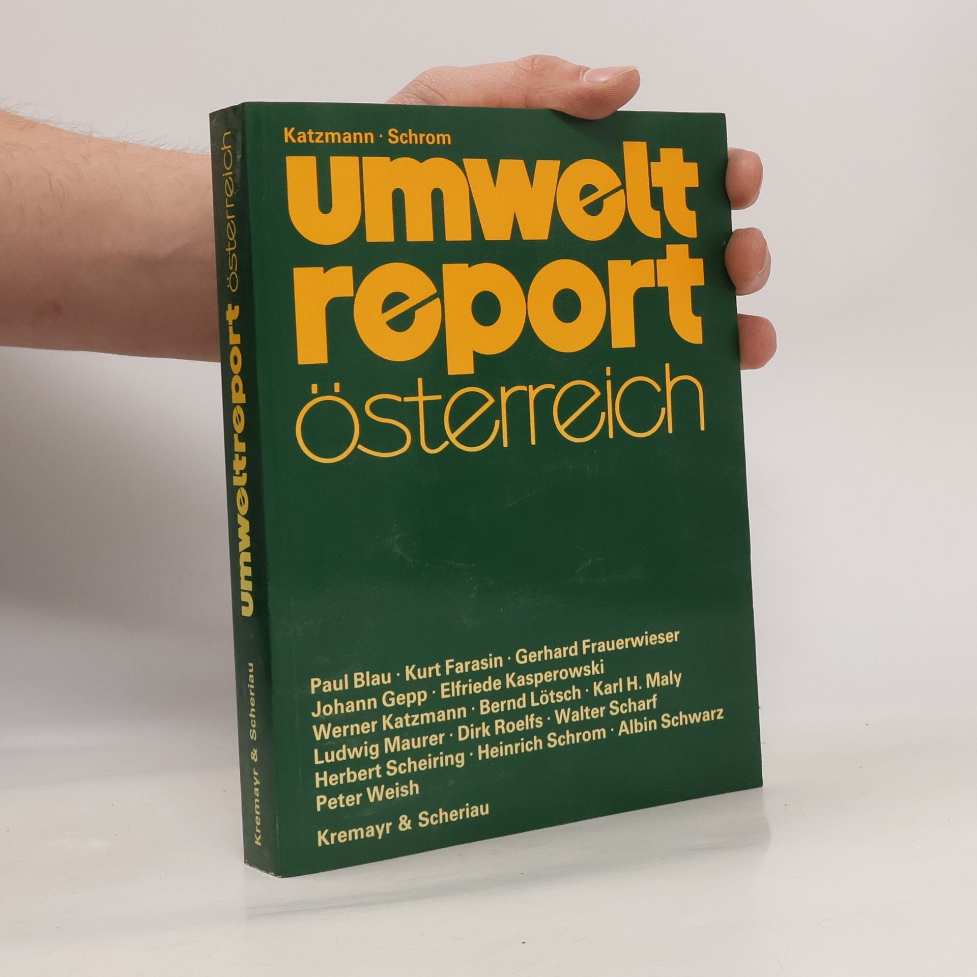 Werner Katzmann Umweltreport Österreich