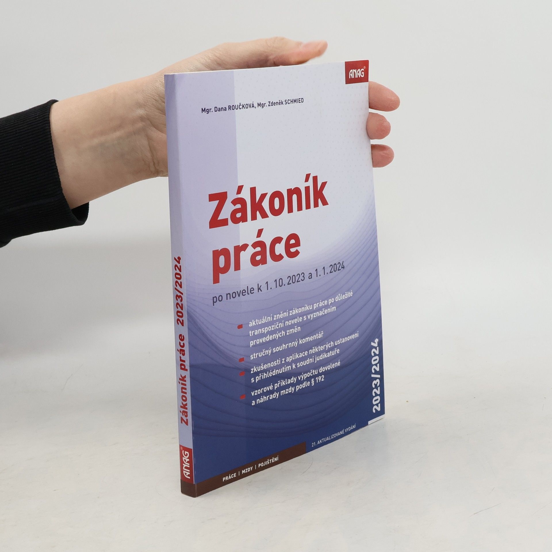Zákoník práce po novele k 1. 10. 2023 a 1. 1. 2024 – sešit
