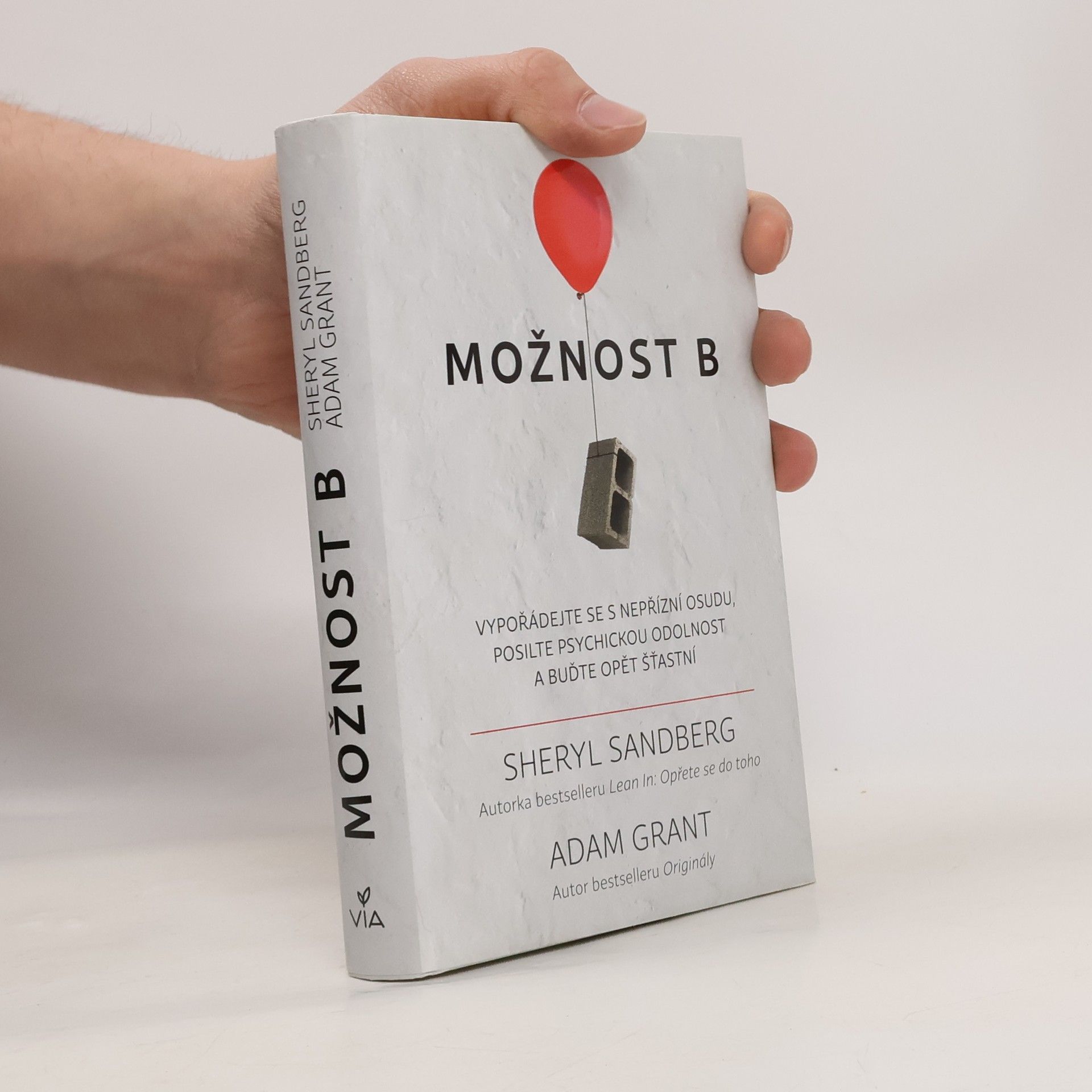 Sheryl Sandberg Možnost B: Vypořádejte se s nepřízní osudu, posilte psychickou odolnost a buďte opět šťastní