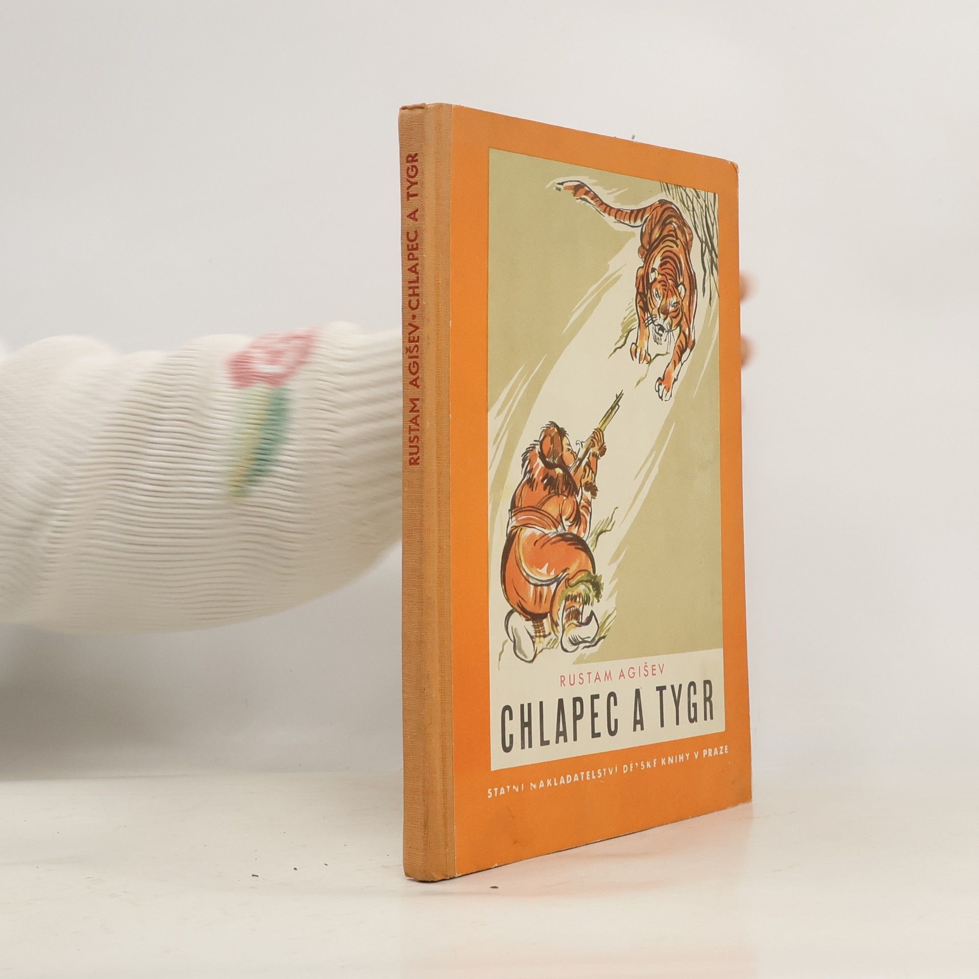 Rustam Konstantinovič Agišev Chlapec a tygr