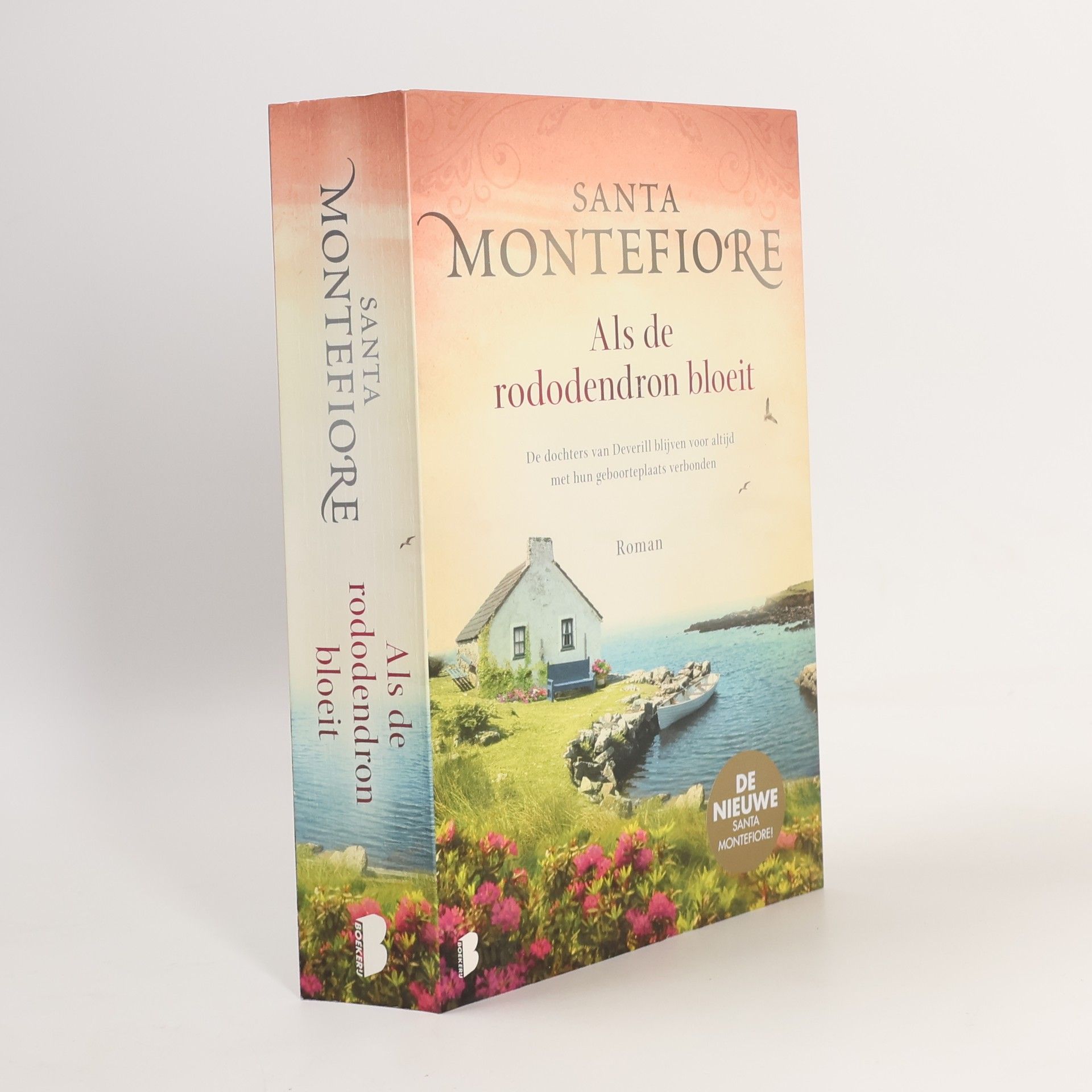 Als de rododendron bloeit