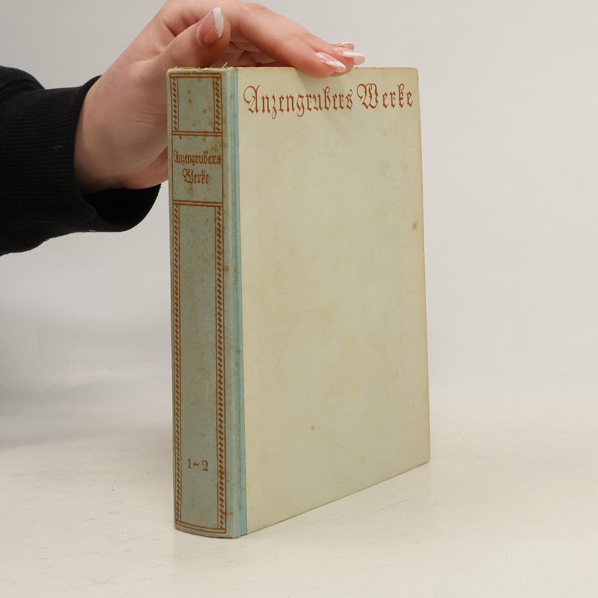 AA.VV. Anzengrubers Werke