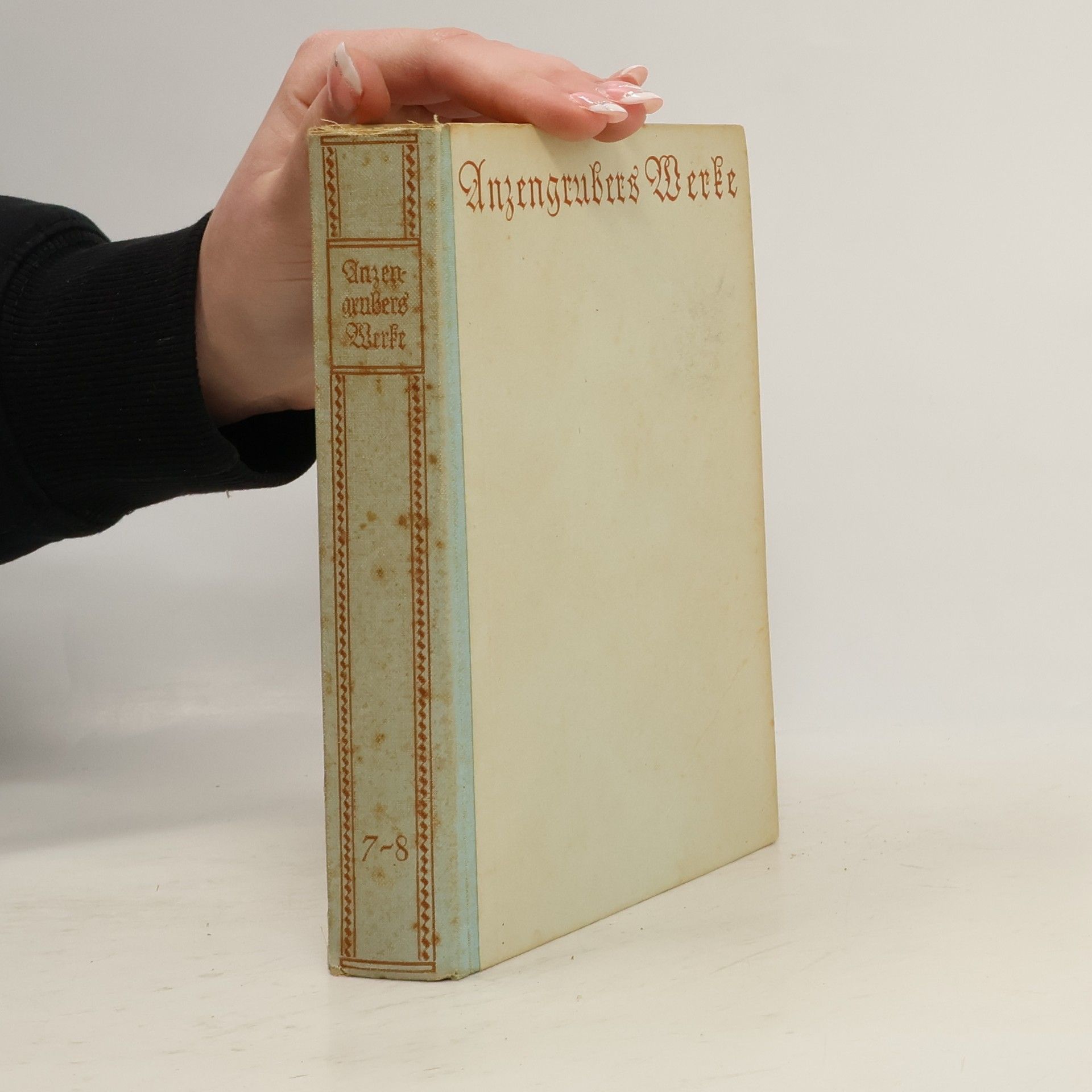 Anzengrubers Werke 7