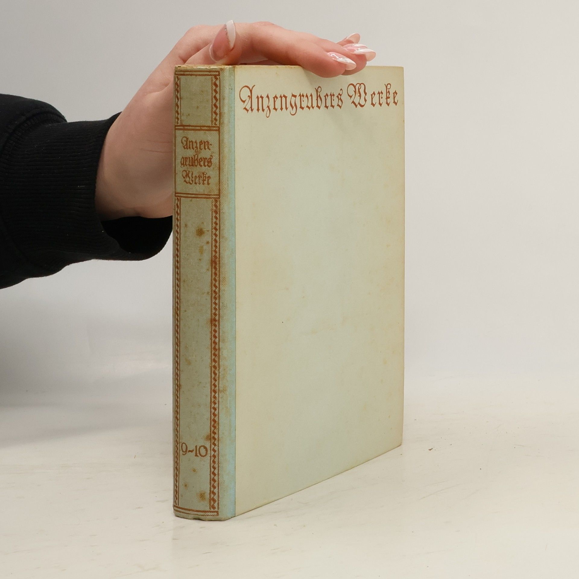 Anzengrubers Werke 9