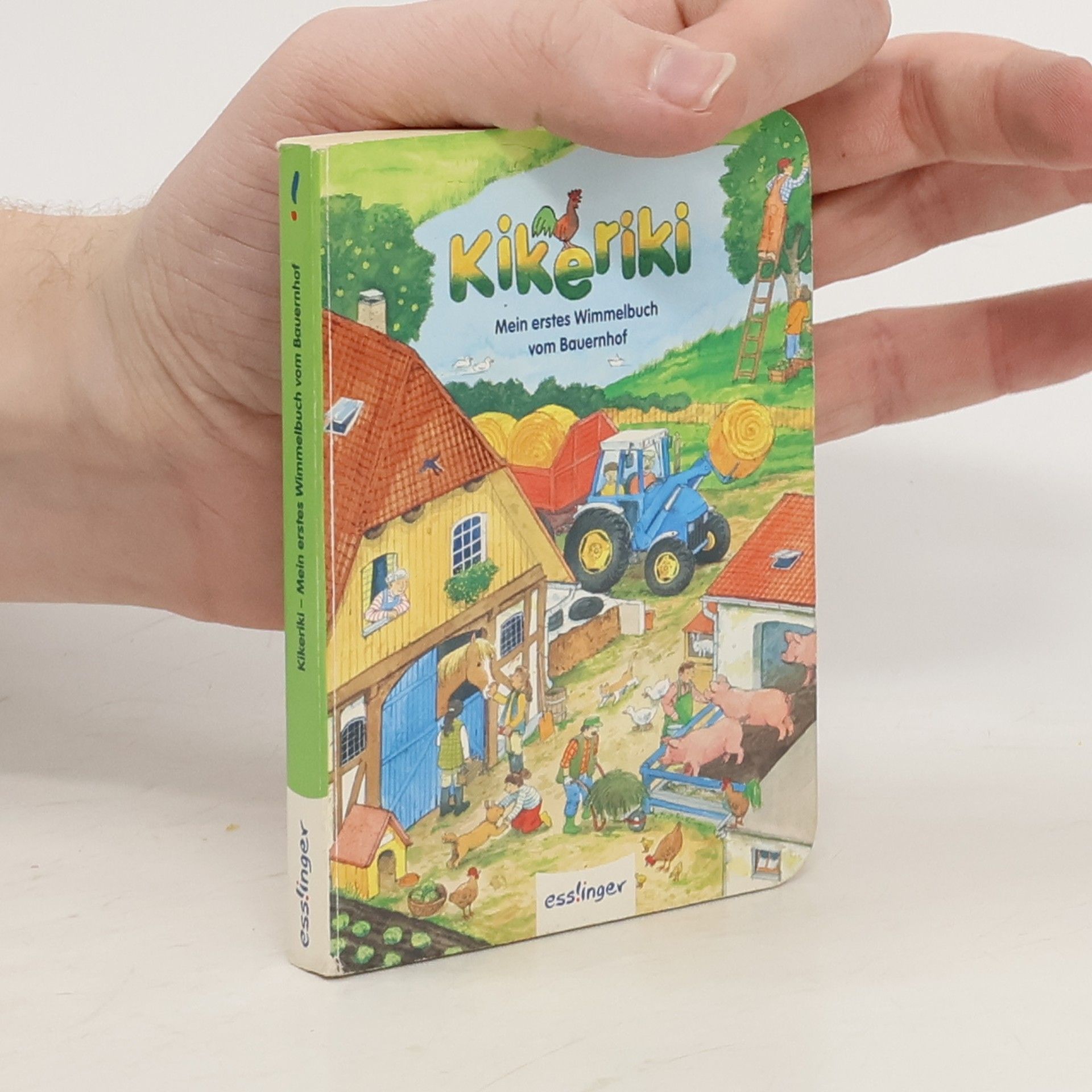 Guido Wandrey Kikeriki, mein erstes Wimmelbuch vom Bauernhof