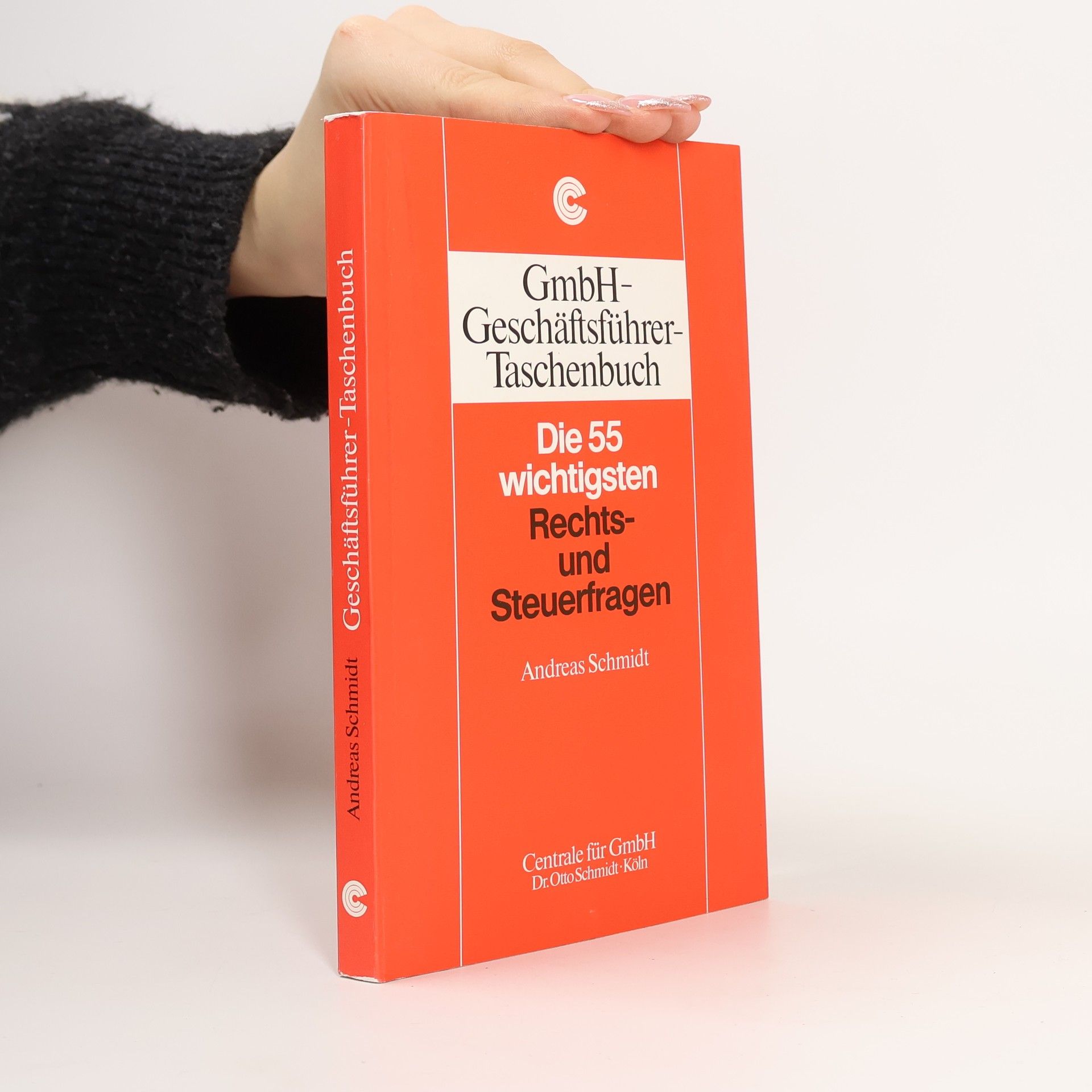 Michael-Andreas Schmidt GmbH-Geschäftsführer-Taschenbuch