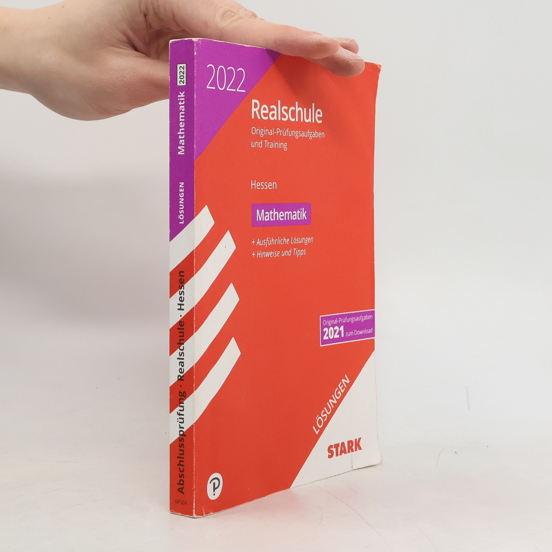 Kolektív autorov STARK Lösungen zu Original-Prüfungen und Training Realschule 2022 - Mathematik - Hessen