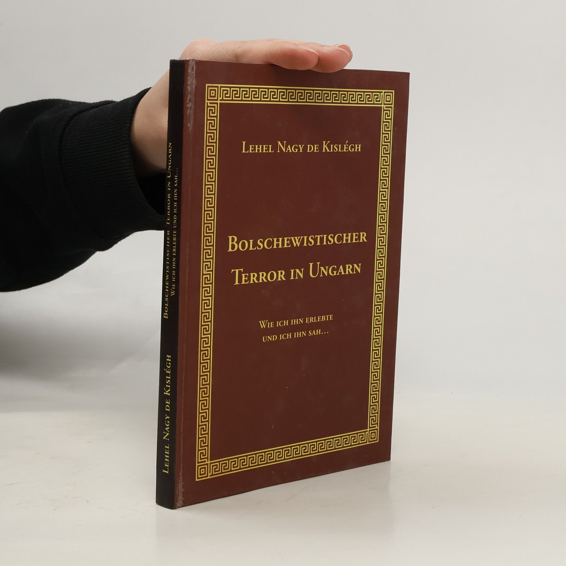 Lehel Nagy de Kislégh Bolschewistischer Terror in Ungarn