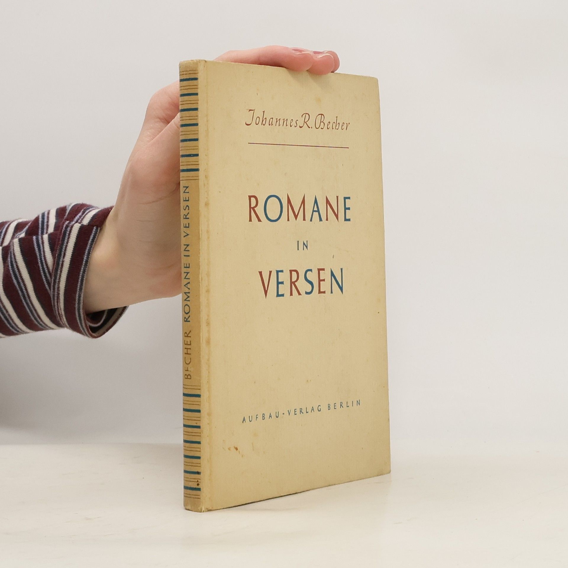 J. R. Becher Romane in Versen